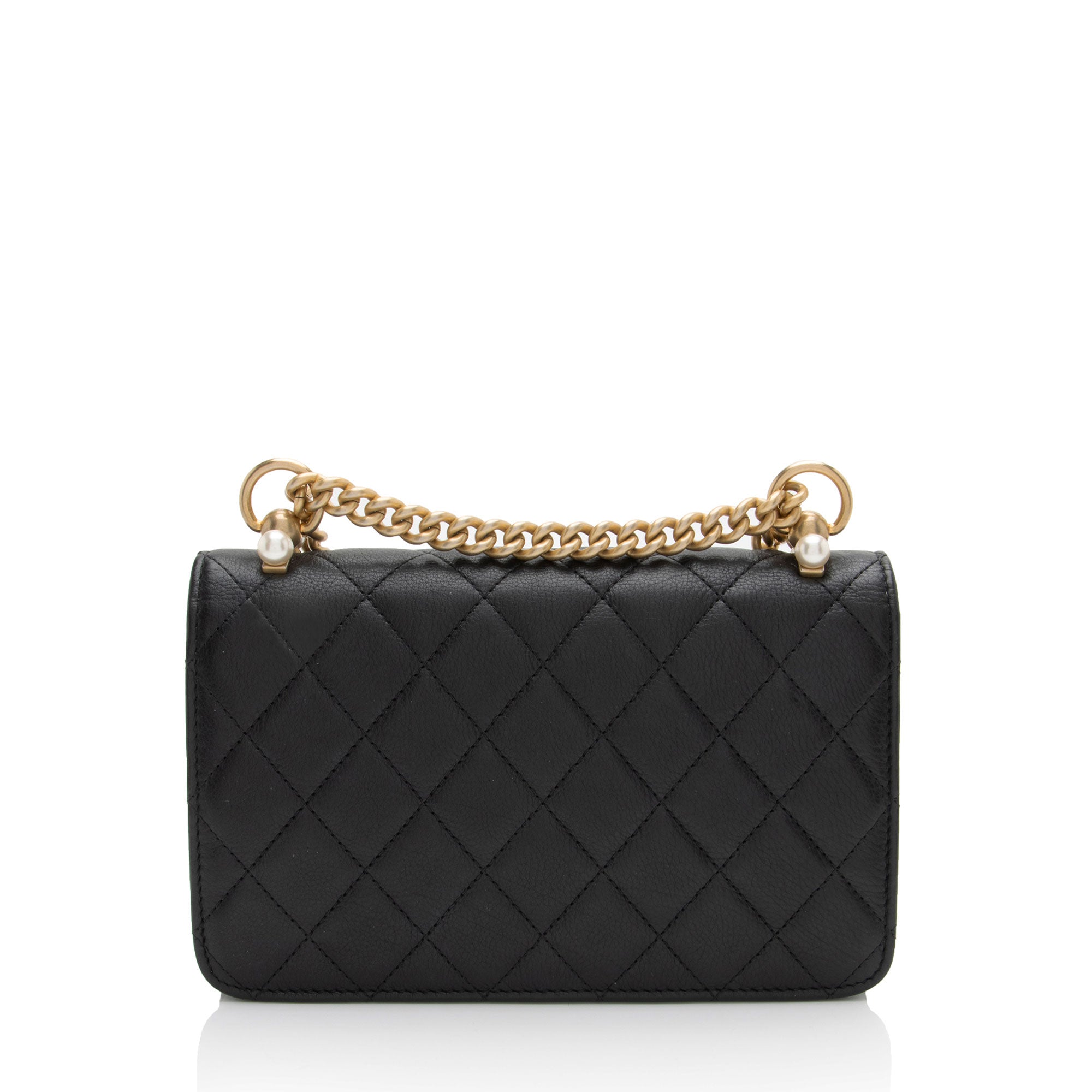 Chanel Lambskin Twist Your Buttons Wallet on Chain