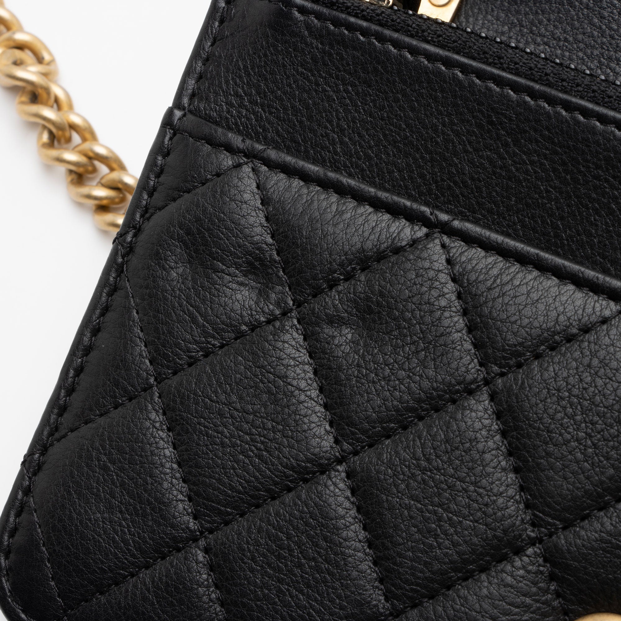 Chanel Lambskin Twist Your Buttons Wallet on Chain