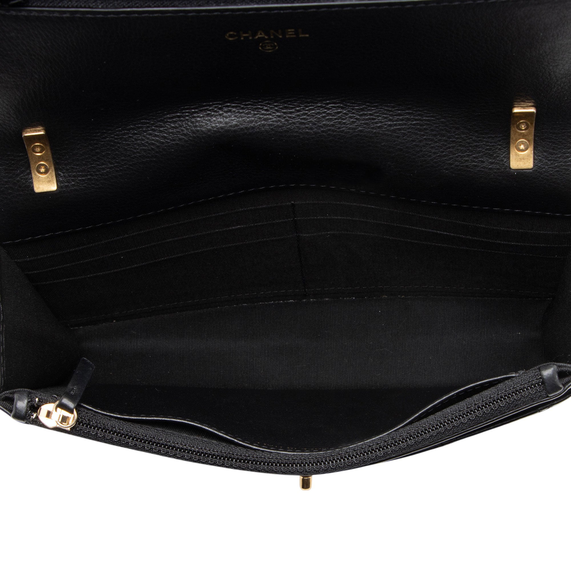 Chanel Lambskin Twist Your Buttons Wallet on Chain