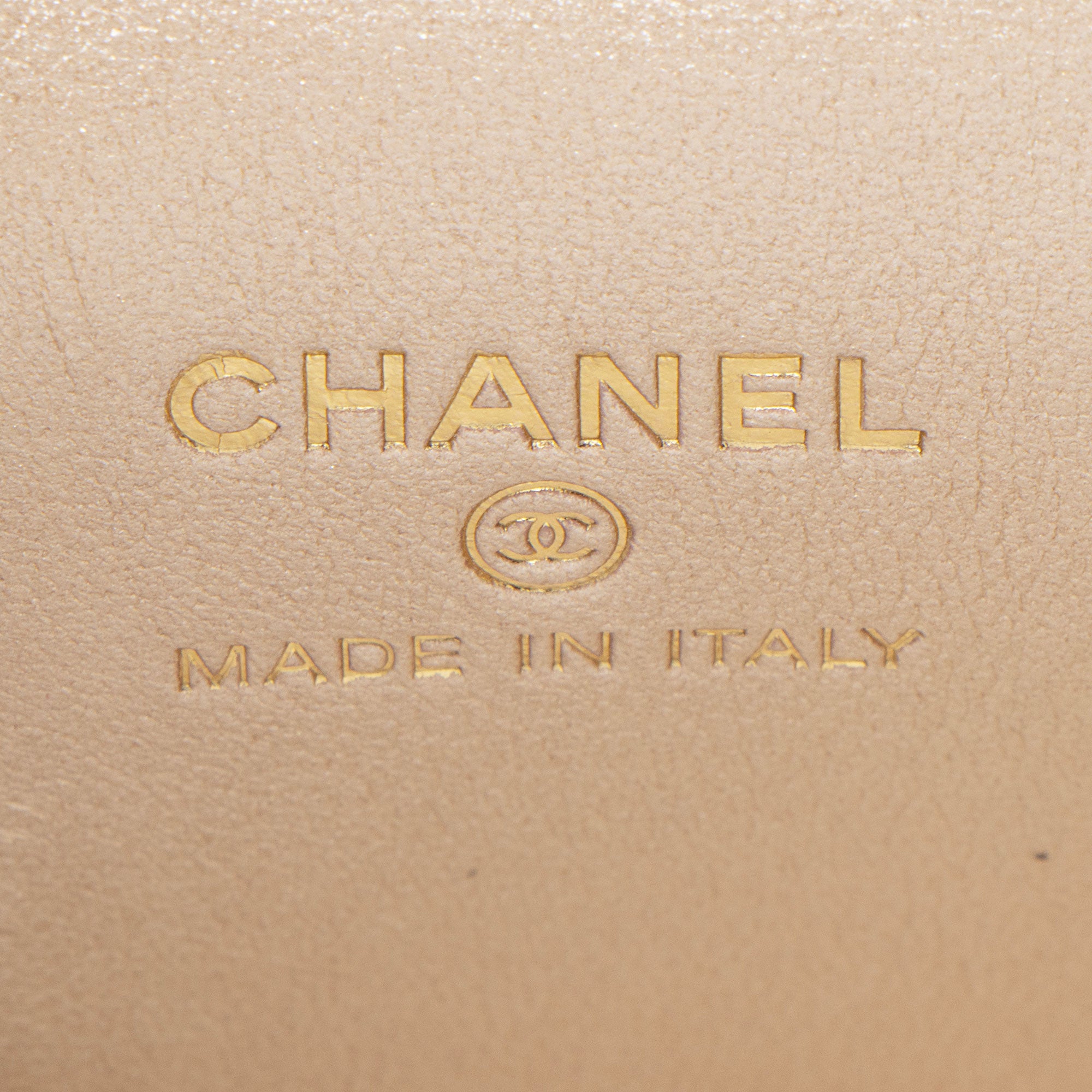 Chanel Lambskin Vanity Ruched Mini Top Handle