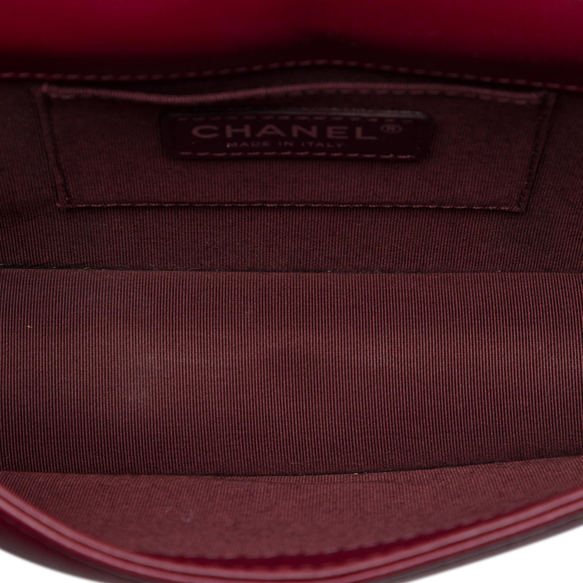 Chanel Lambskin and Acrylic Boy Brick Horizontal Flap
