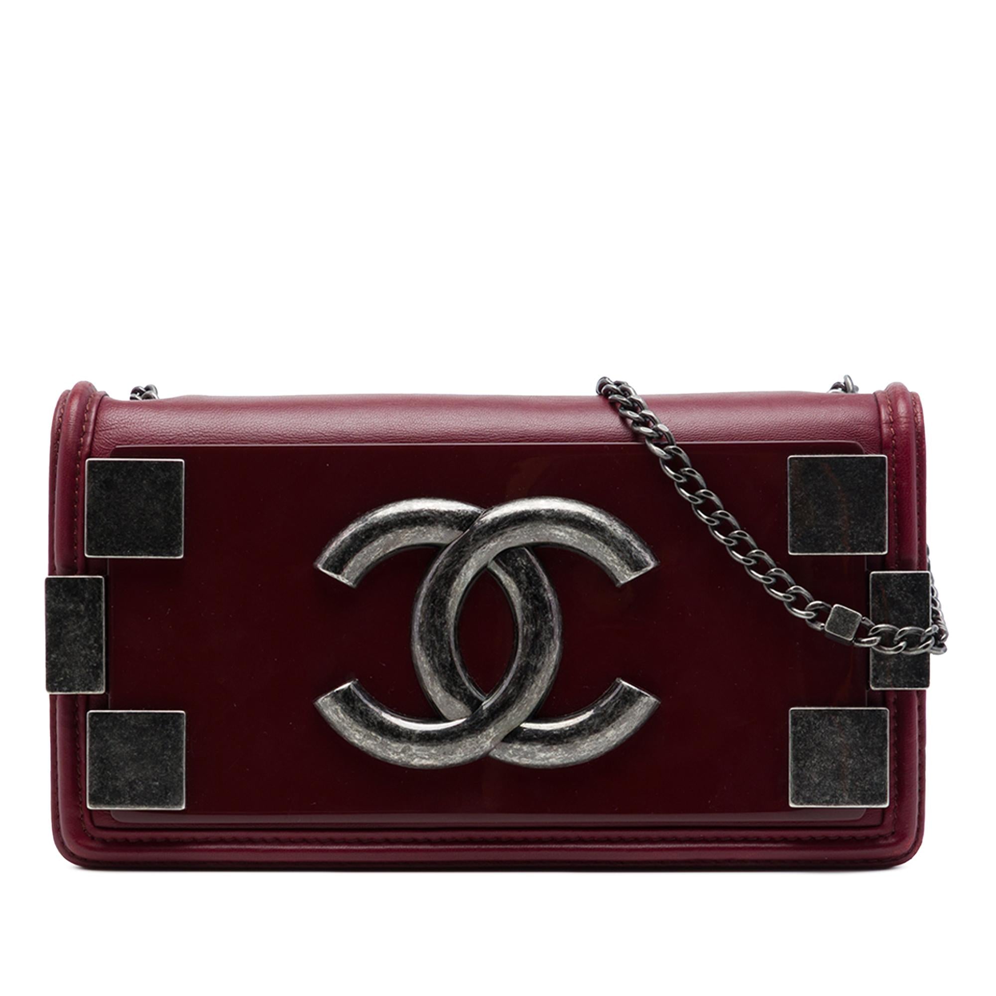Chanel Lambskin and Acrylic Boy Brick Horizontal Flap