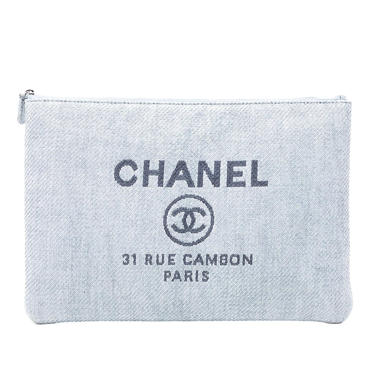 Chanel Large Canvas Deauville O Case