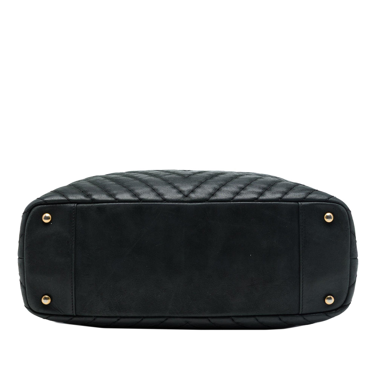 Chanel Large Chevron Surpique Iridescent Calfskin Tote