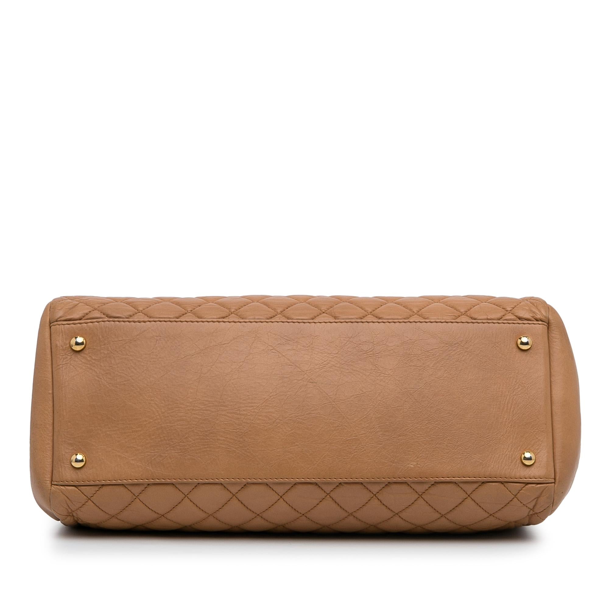 Chanel Large Just Mademoiselle Bowler Bag (SHG-wCNs3q)