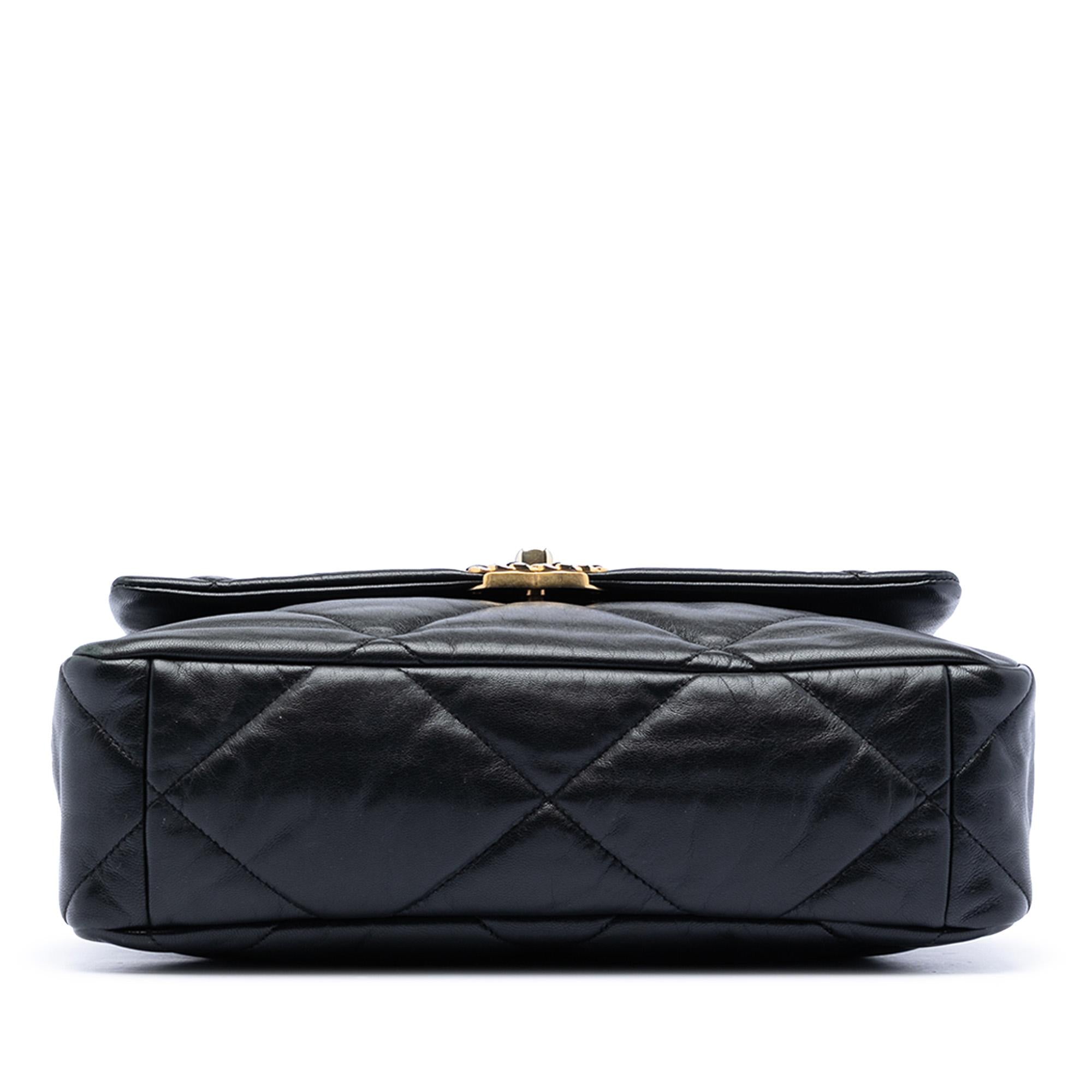Chanel Large Lambskin 19 Flap