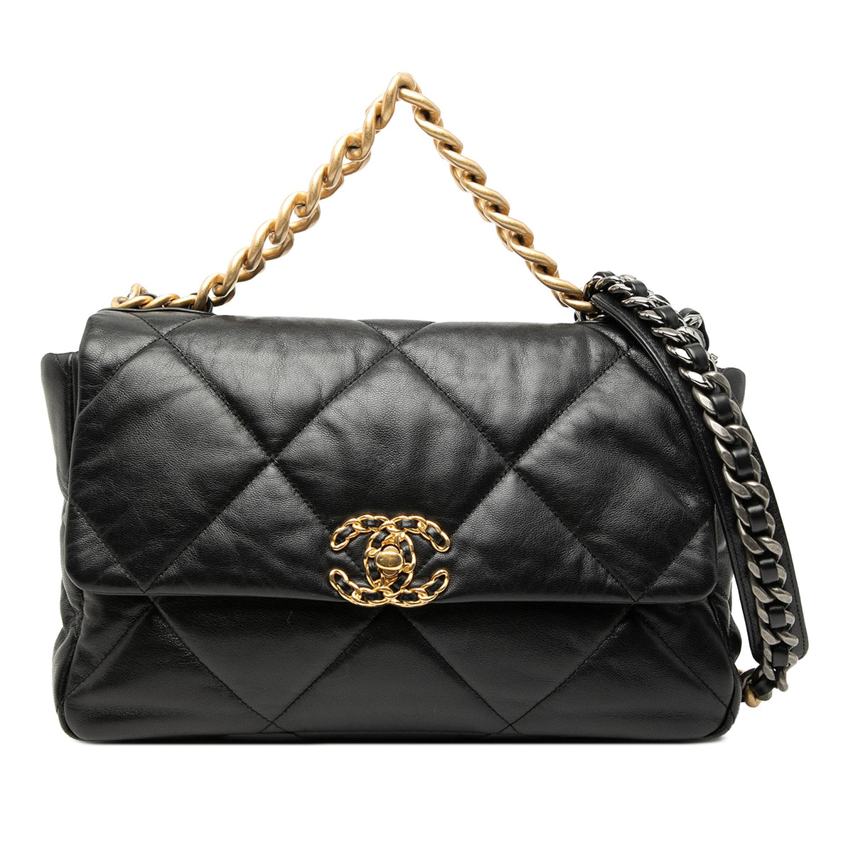 Chanel Large Lambskin 19 Flap