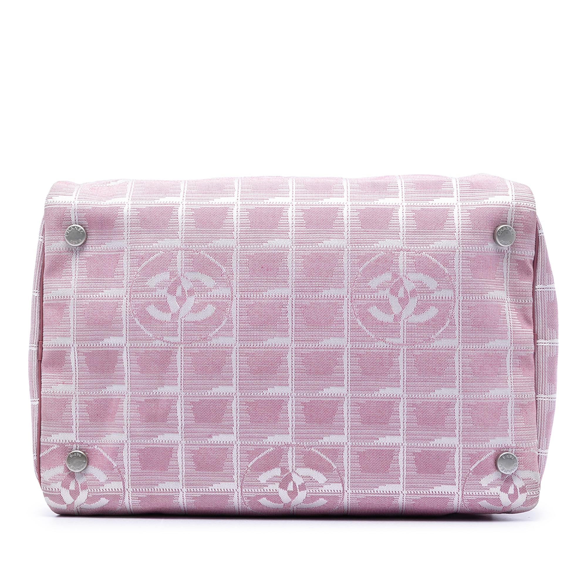 Chanel Large New Travel Line Nylon Vanity Bag