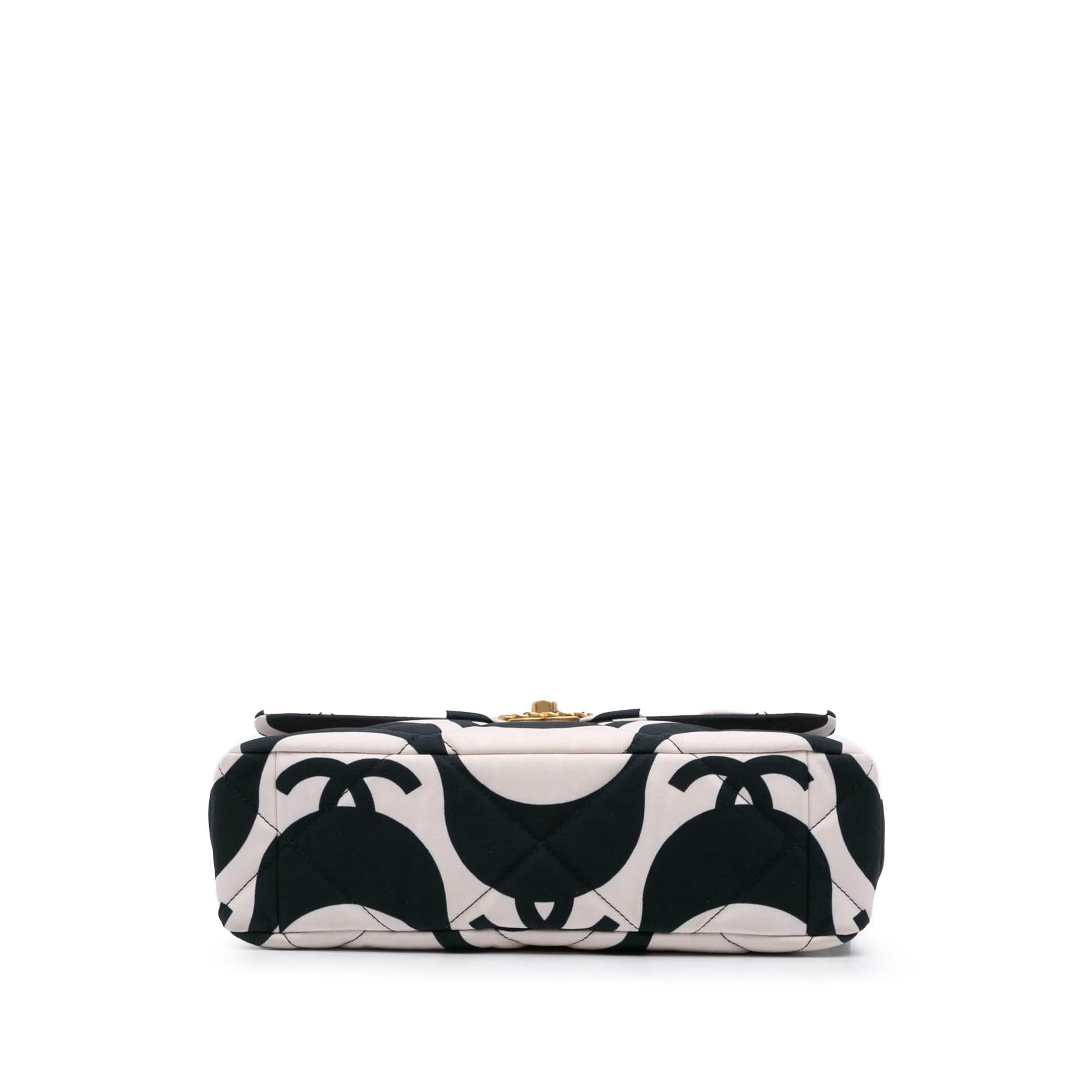 Chanel Large Printed Silk 19 Flap