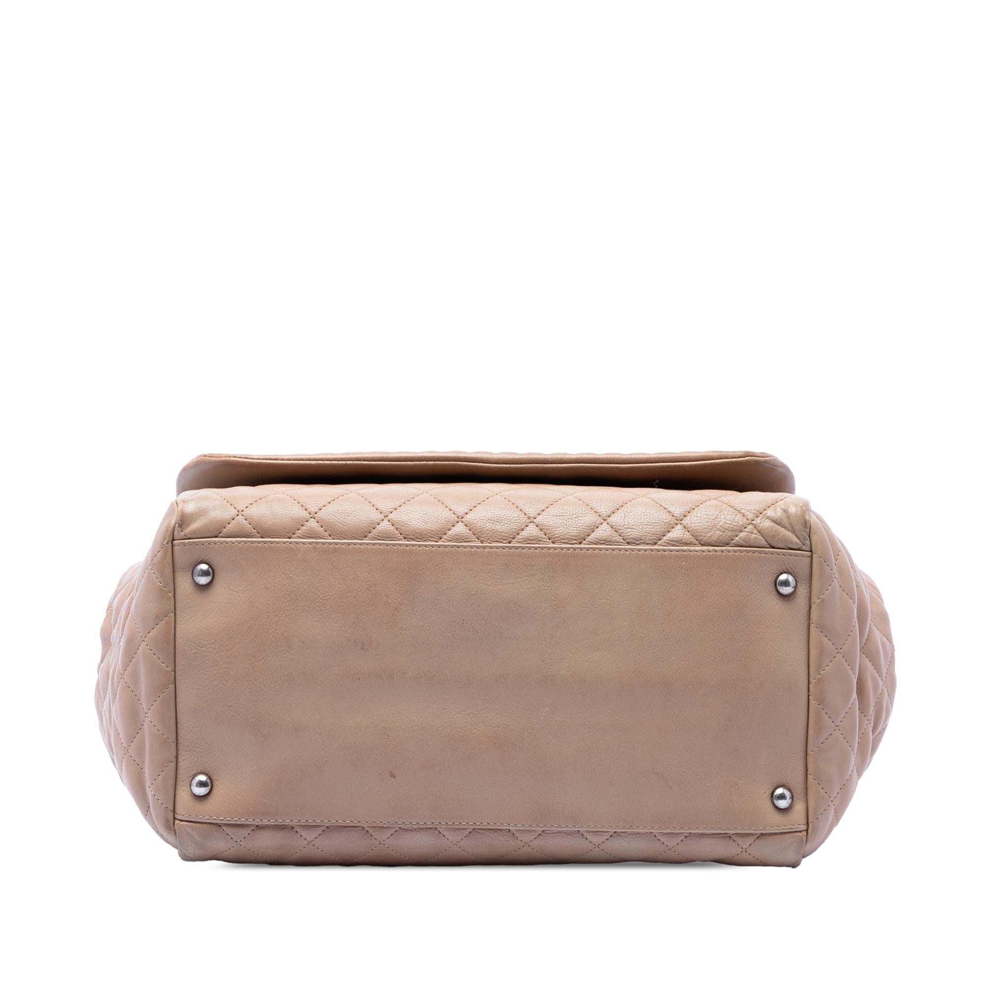 Chanel Large Quilted Calfskin Istanbul Accordion Flap