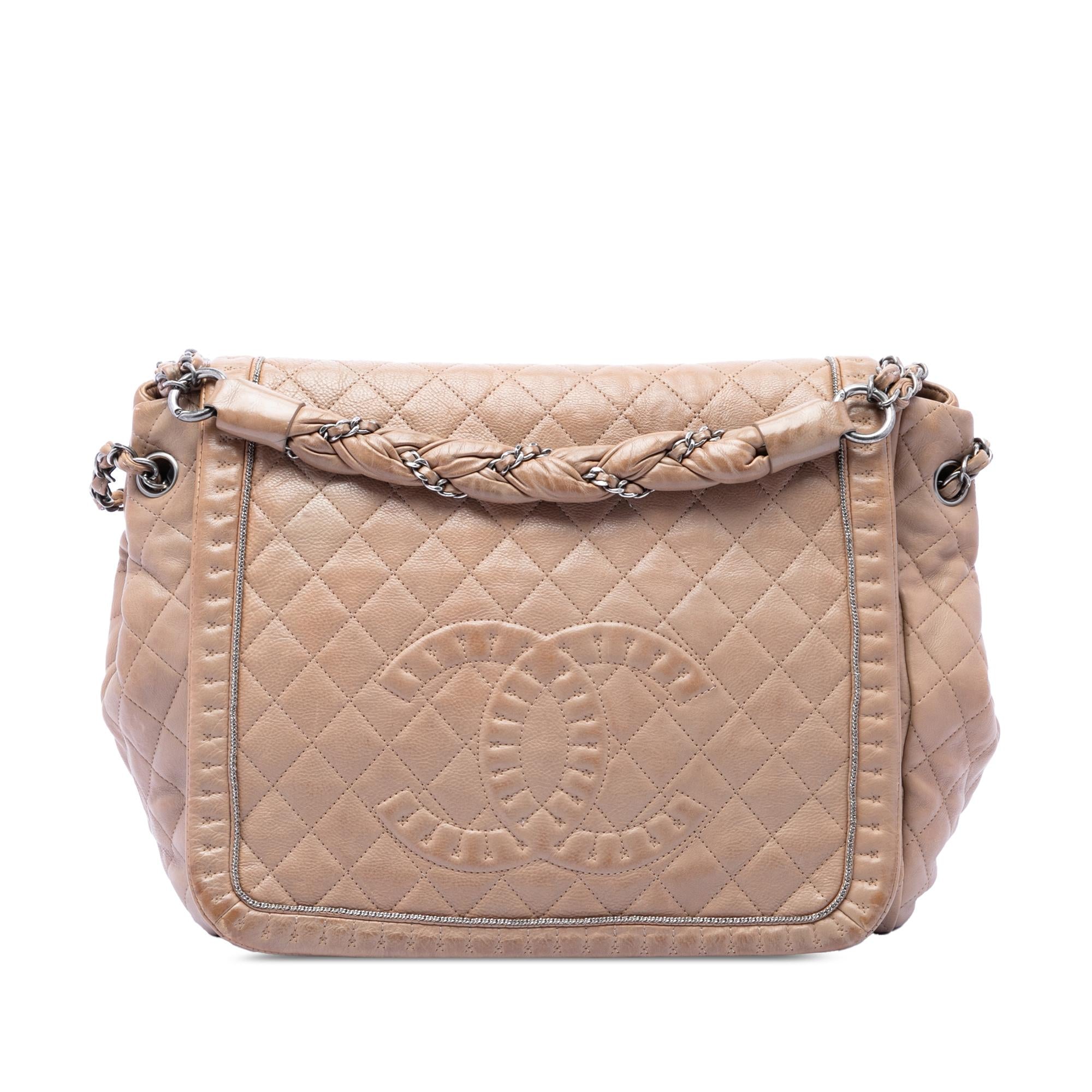 Chanel Large Quilted Calfskin Istanbul Accordion Flap