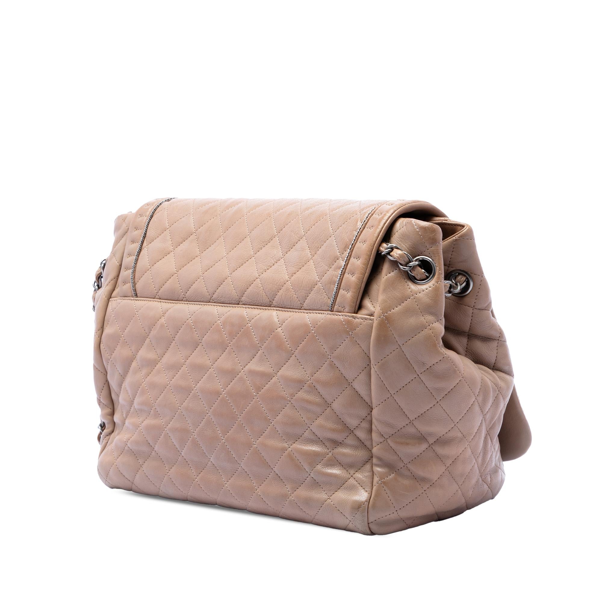 Chanel Large Quilted Calfskin Istanbul Accordion Flap