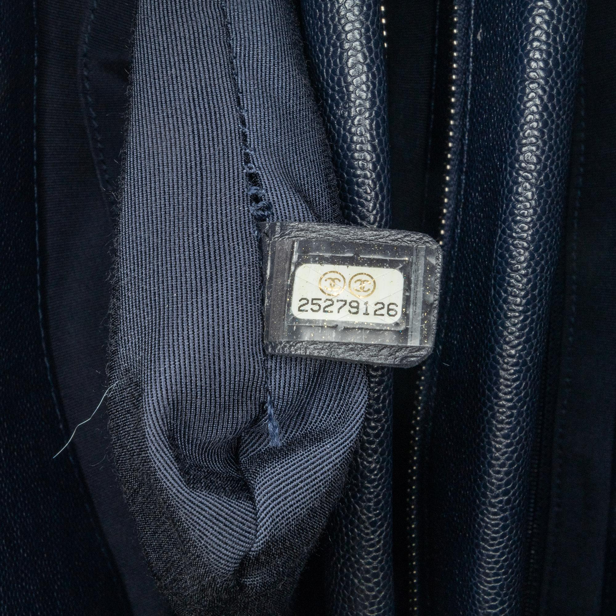 Chanel Large Quilted Caviar Urban Companion Tote (SHG-AColdS)