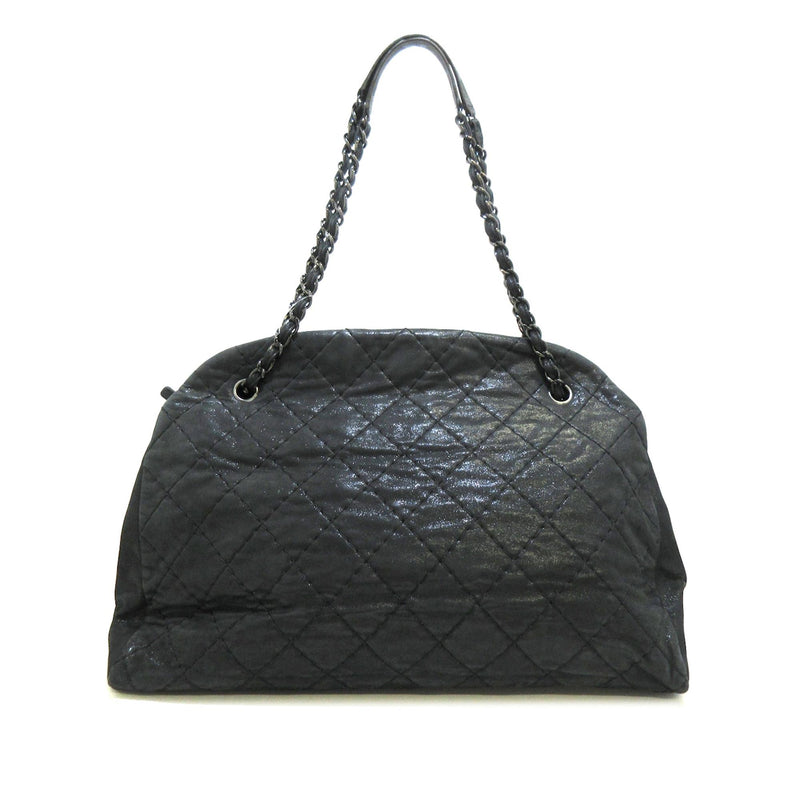 Chanel Large Quilted Iridescent Calfskin Just Mademoiselle (SHG-DQ0Wzz)