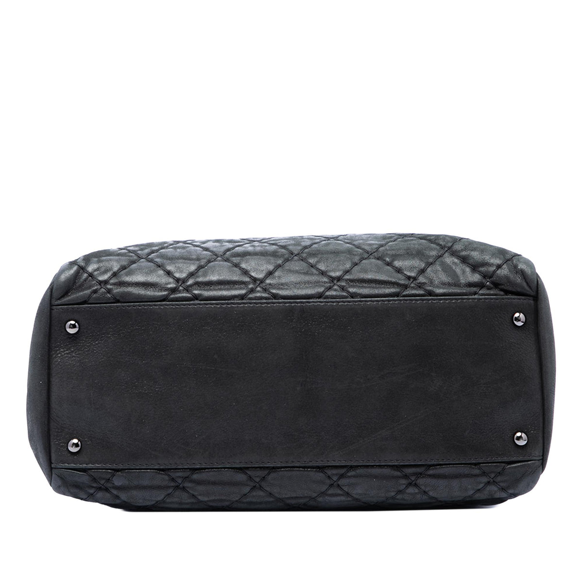 Chanel Large Quilted Iridescent Calfskin Just Mademoiselle