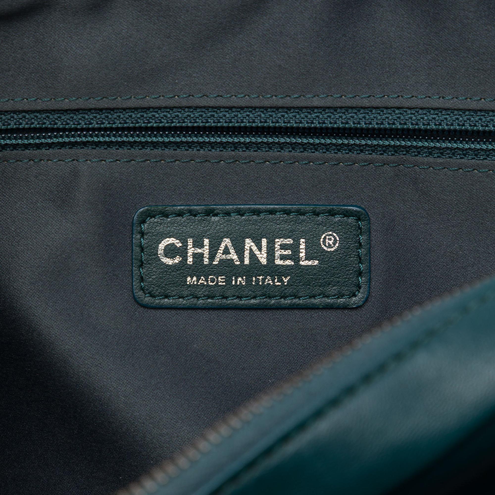 Chanel Large Quilted Lambskin Citizen Zip Flap