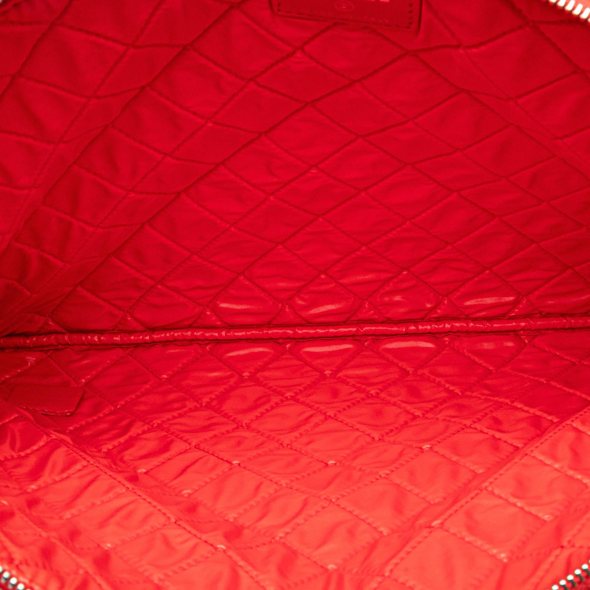 Chanel Large Quilted Lambskin O Case Clutch