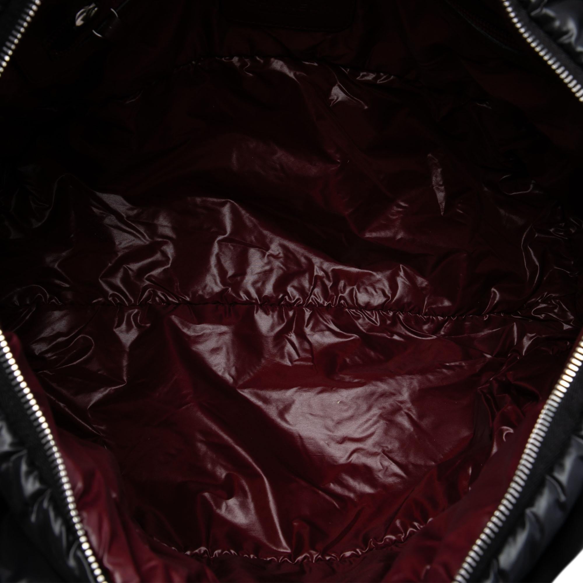 Chanel Large Quilted Nylon Reversible Coco Cocoon Tote