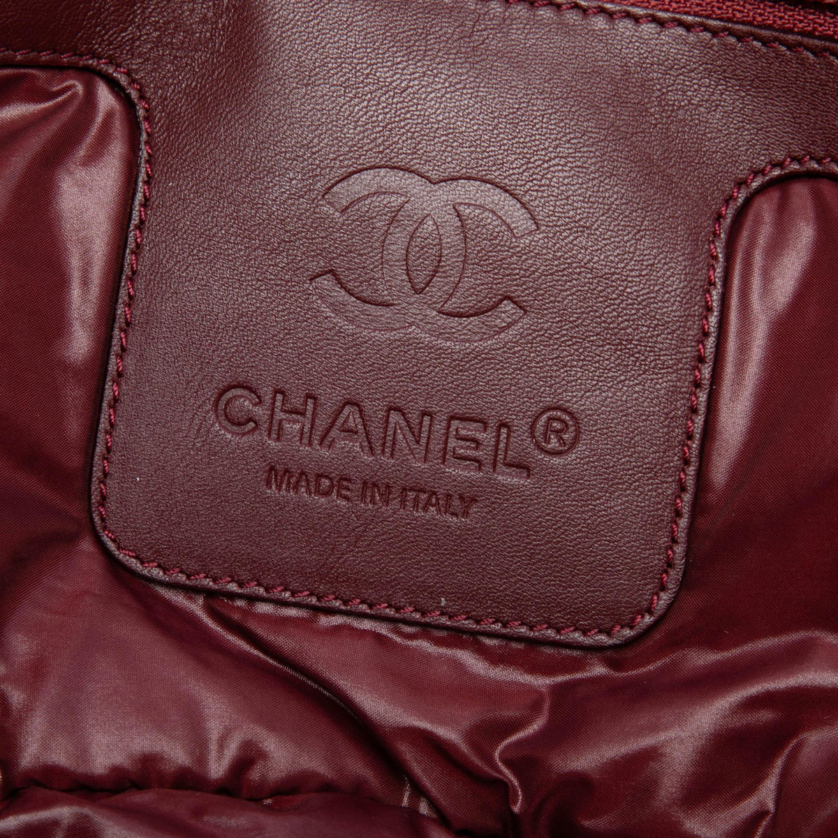 Chanel Large Quilted Nylon Reversible Coco Cocoon Tote