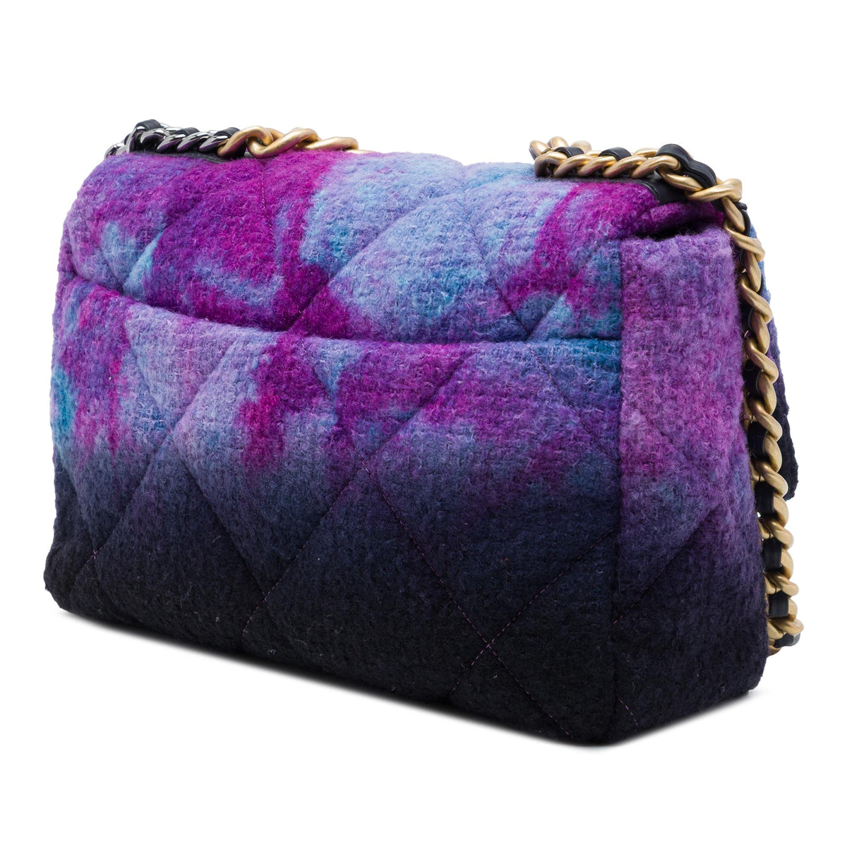 Chanel Large Tweed Ombre 19 Flap