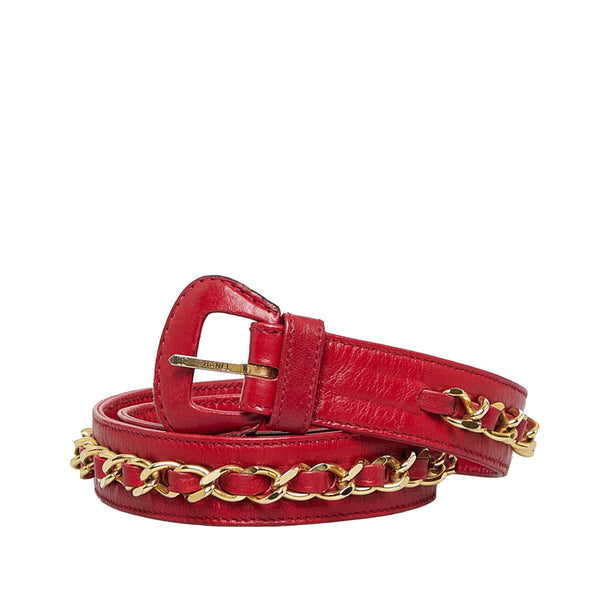 Chanel Leather Belt - 29 / 73.00 (SHG-Ku3cdH)