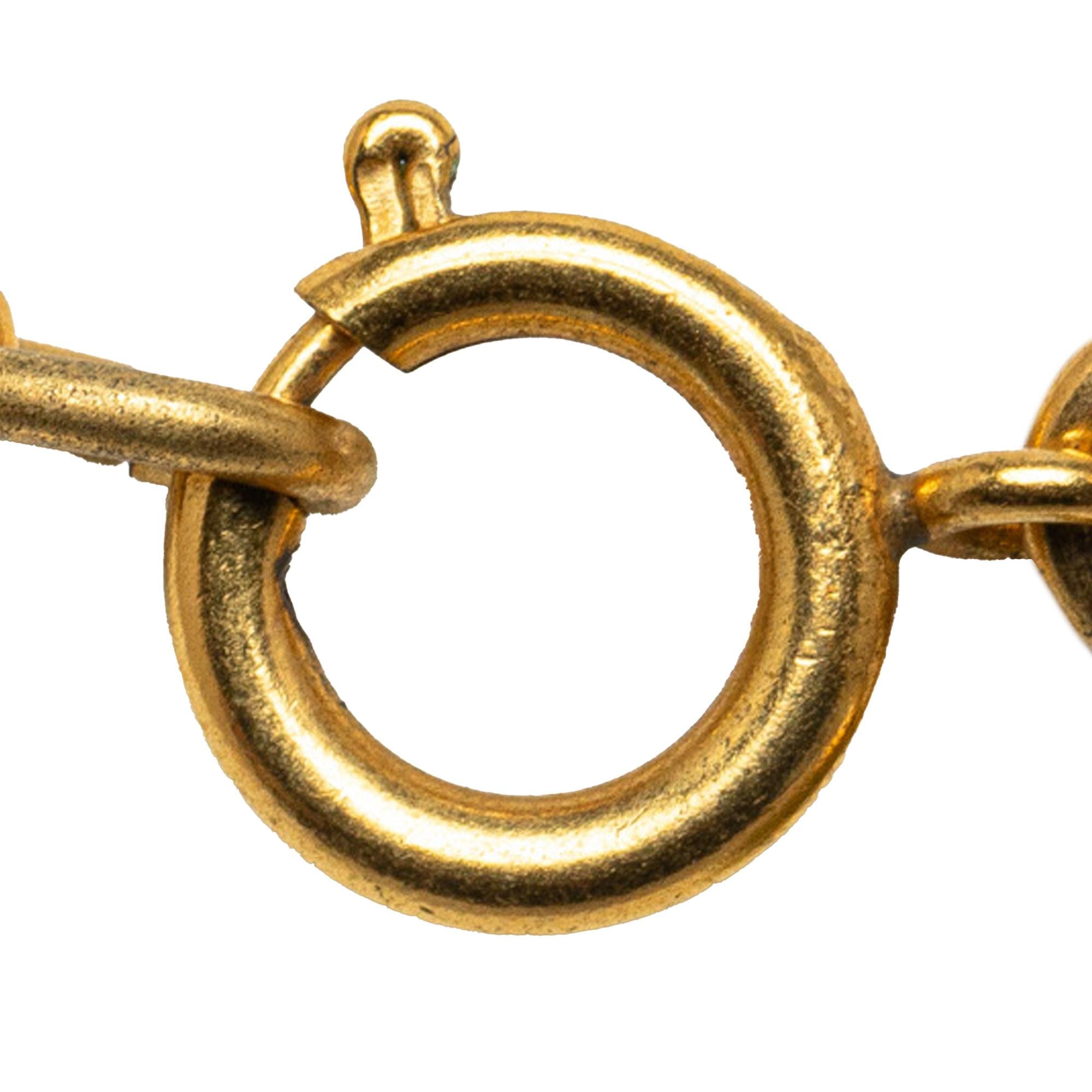 Chanel Letter Chain Pendant Necklace (SHG-sOgifX)