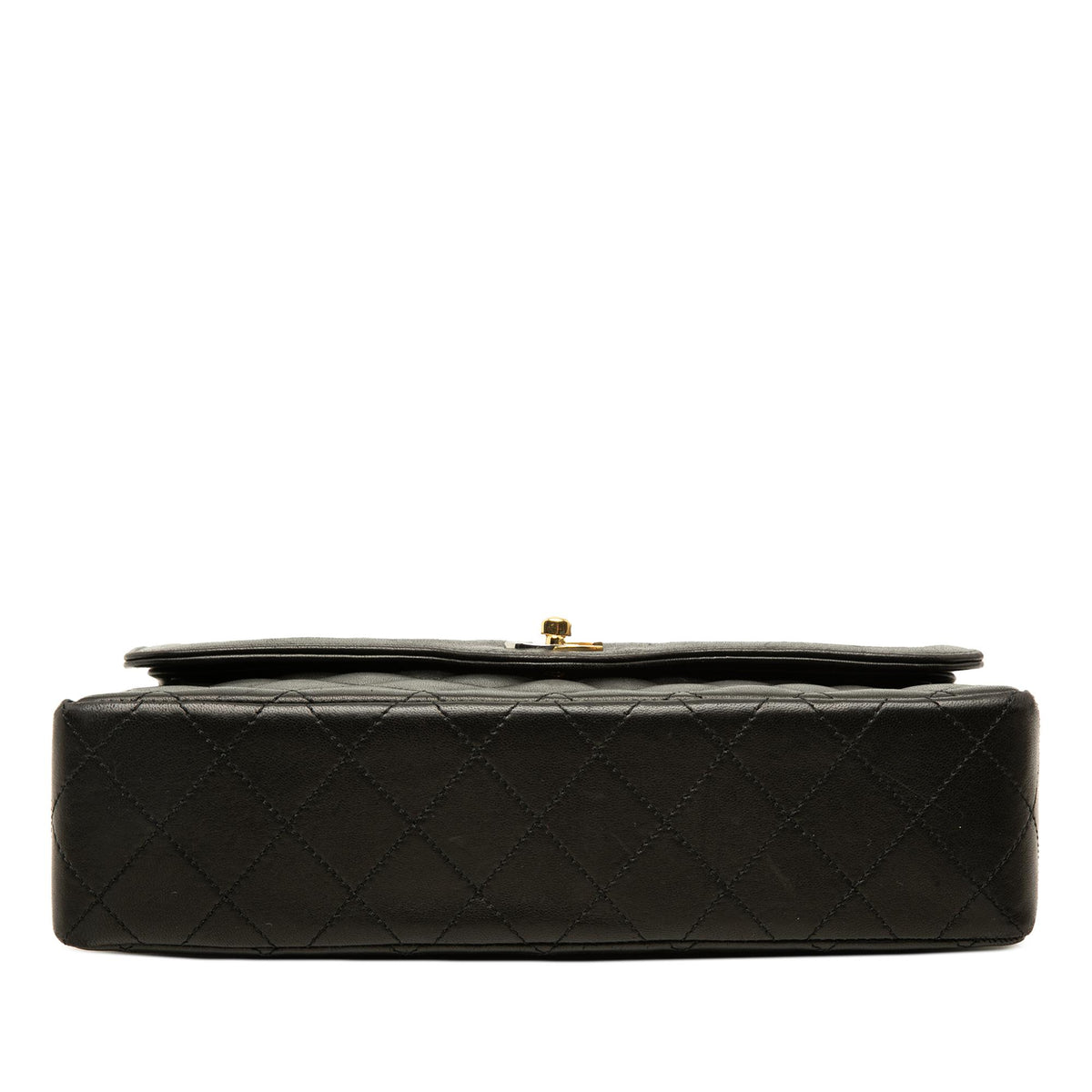 Chanel Limited Edition Paris Medium CC Quilted Lambskin Double Flap