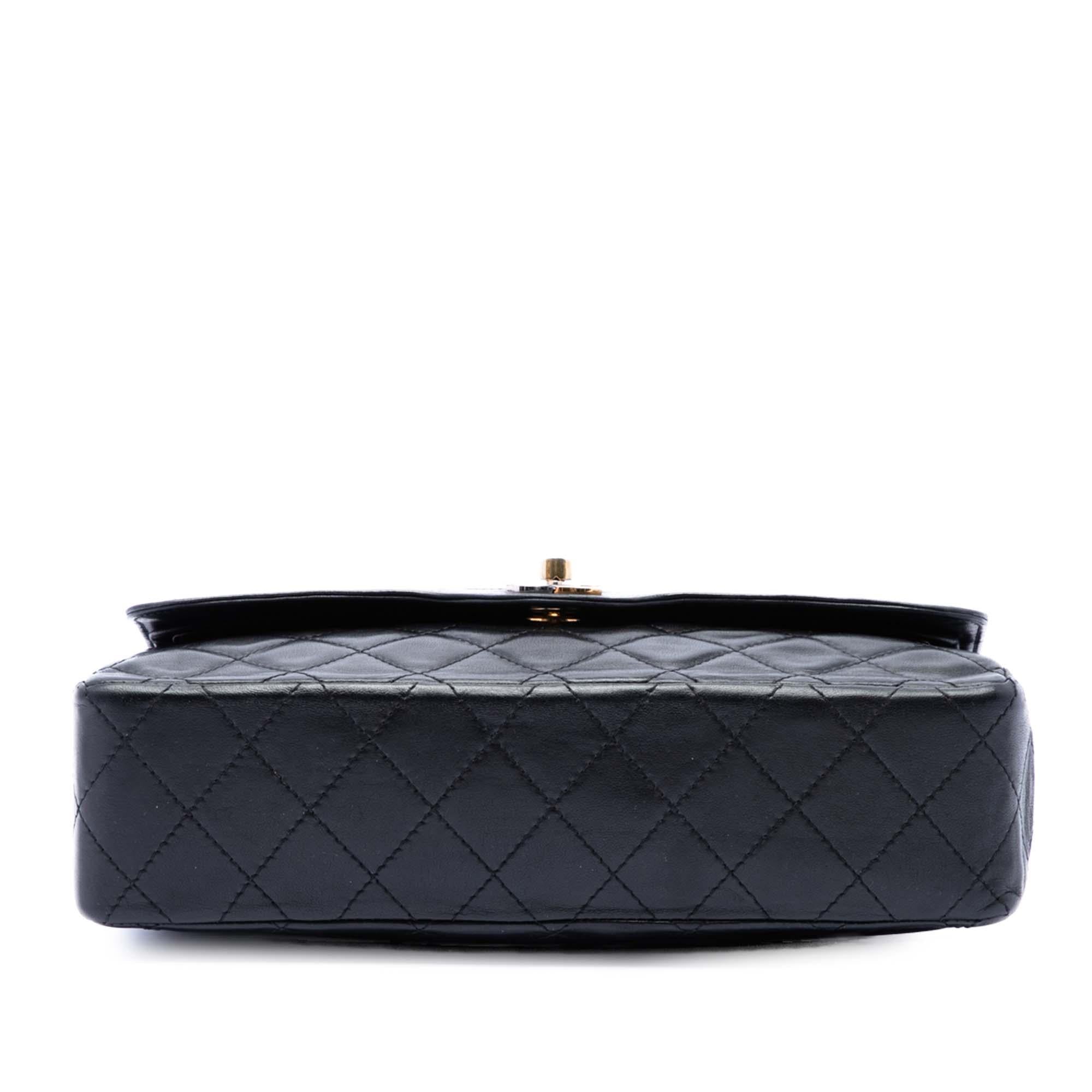 Chanel Limited Edition Paris Quilted Lambskin Double Flap