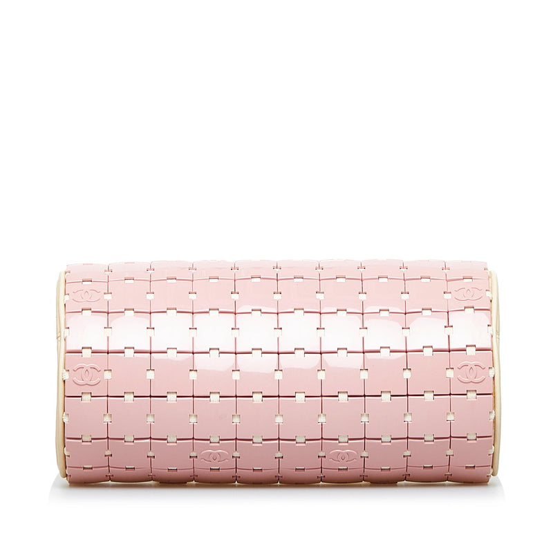 Chanel Lucite Puzzle Barrel Handbag (SHG-FENZ2D)