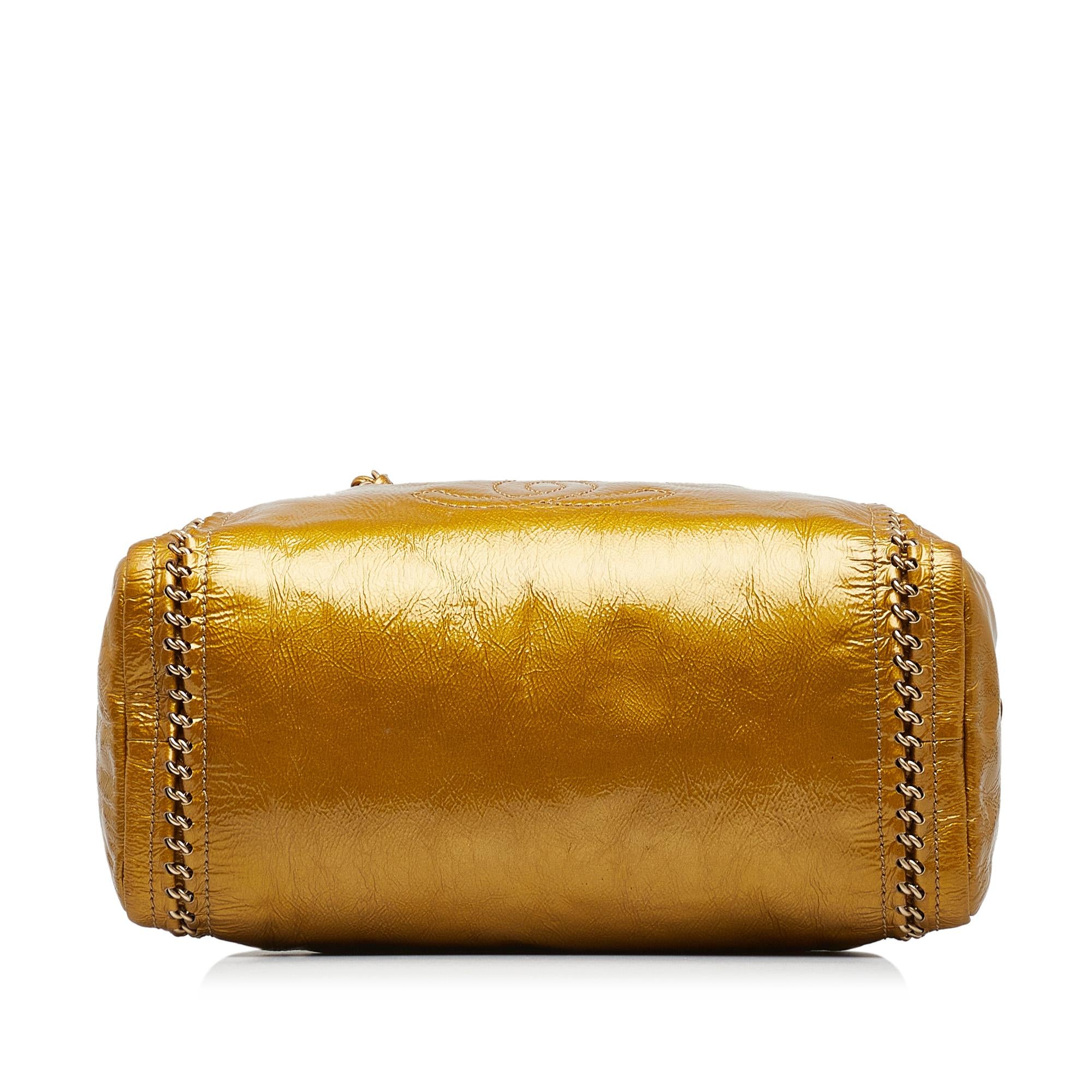 Chanel Luxe Ligne Bowler Bag (SHG-PphpRs)