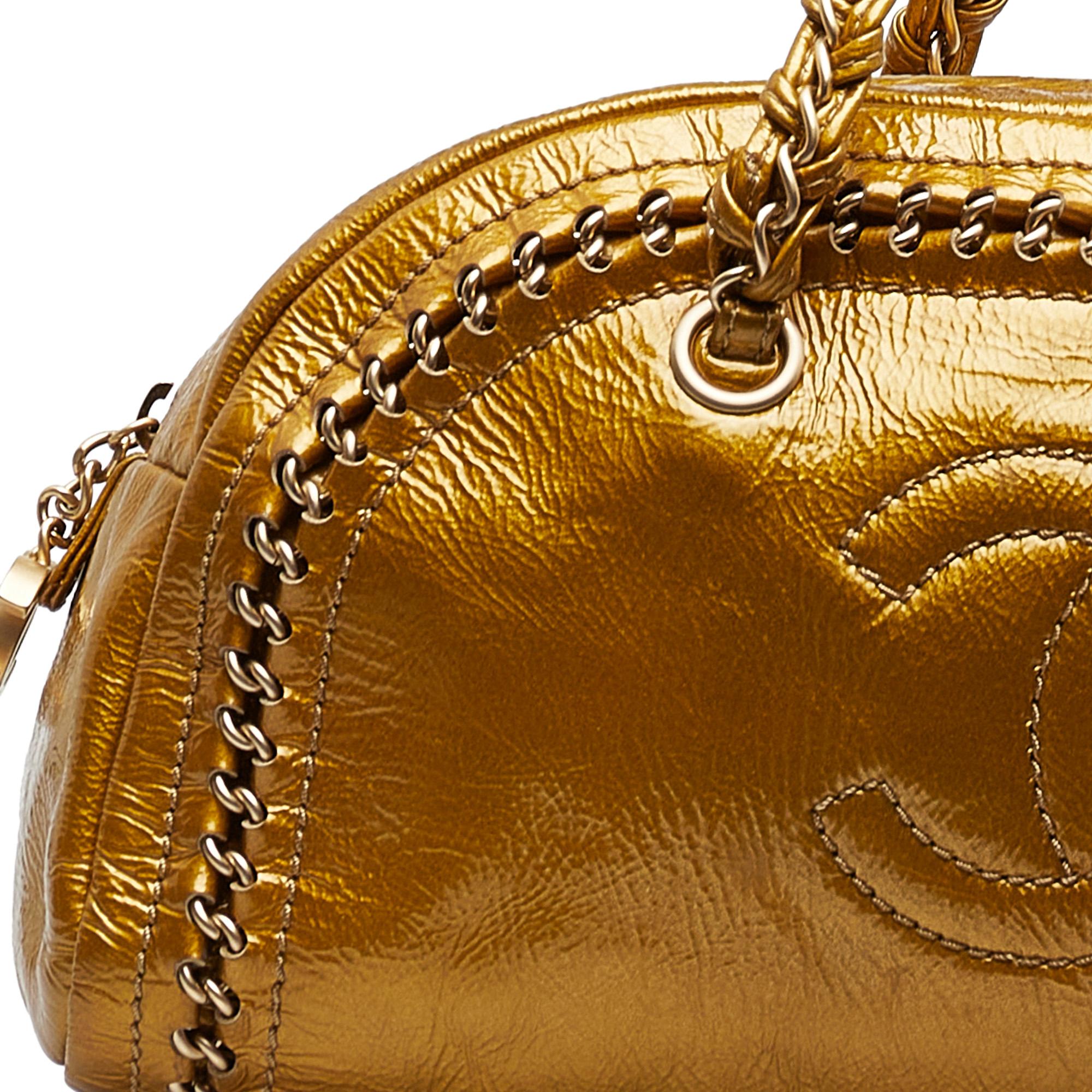 Chanel Luxe Ligne Bowler Bag (SHG-PphpRs)