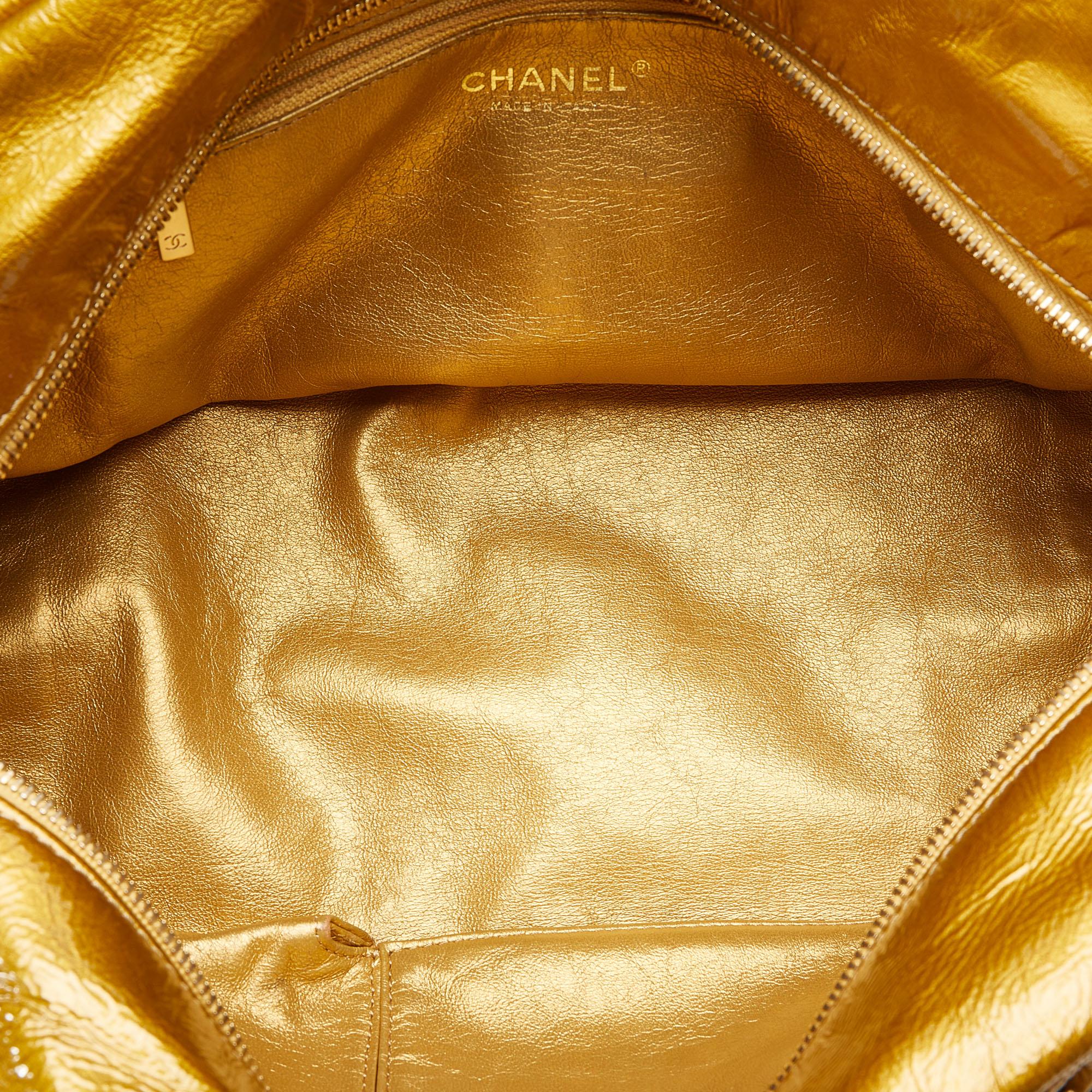 Chanel Luxe Ligne Bowler Bag (SHG-PphpRs)