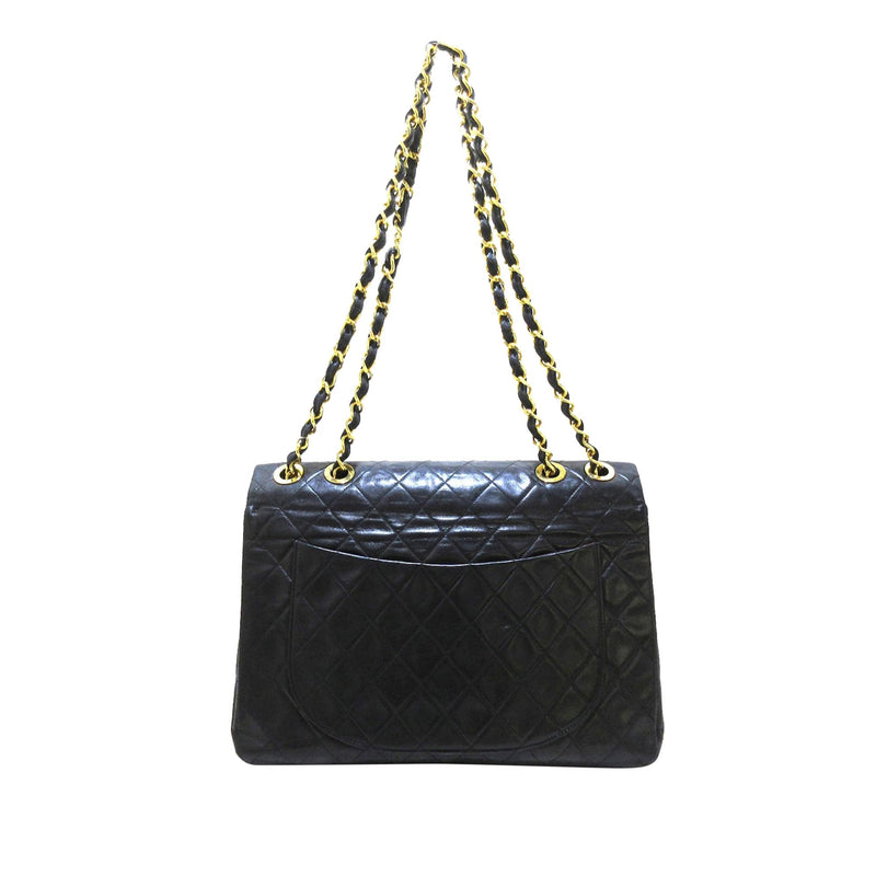 Chanel Matelasse Lambskin Leather Flap Bag (SHG-bjvAVq)