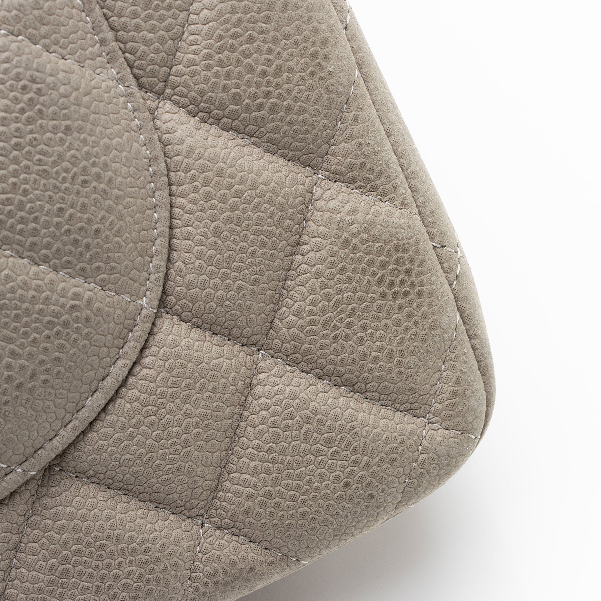 Chanel Matte Caviar Leather Classic Jumbo Double Flap Bag