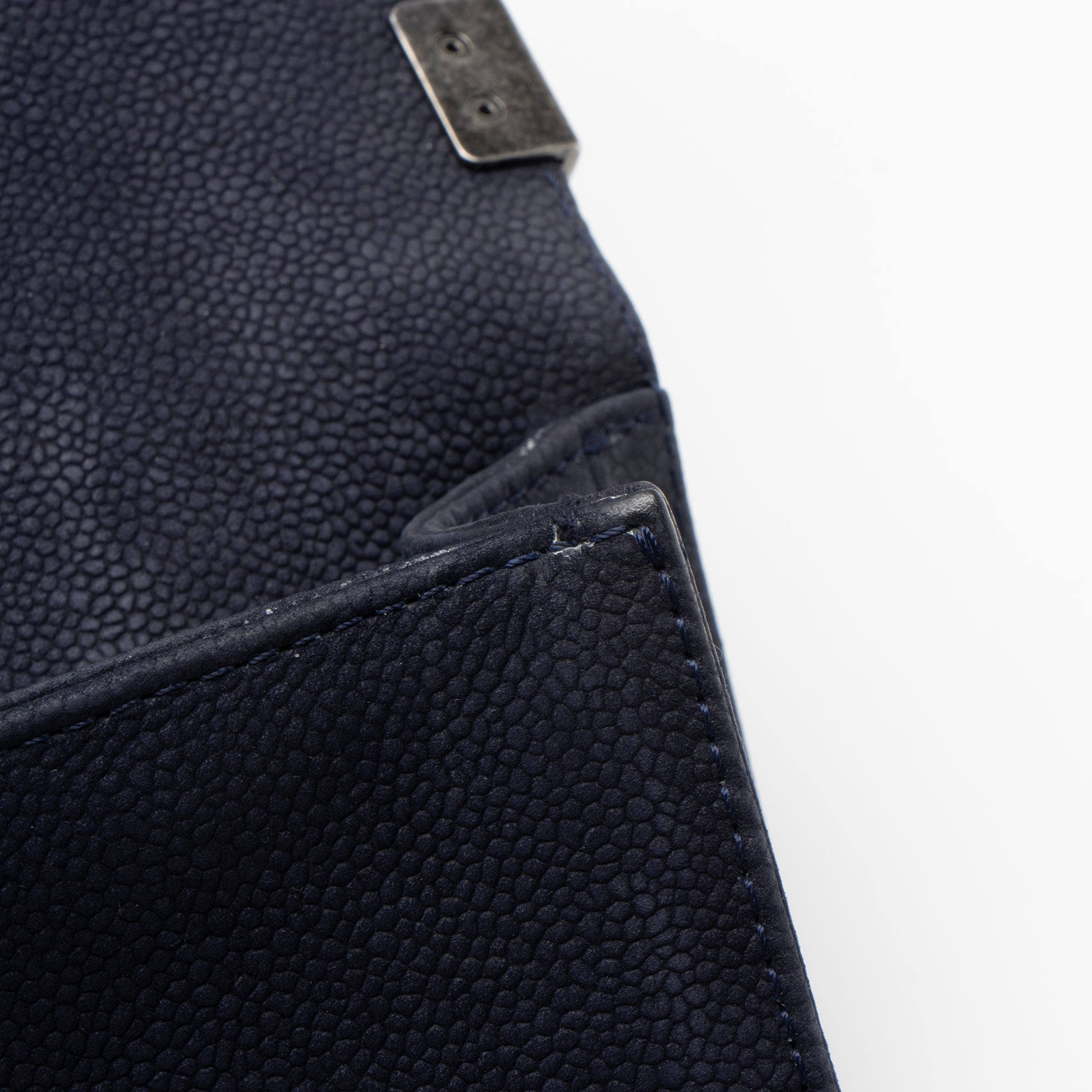 Chanel Matte Caviar Old Medium Boy Bag