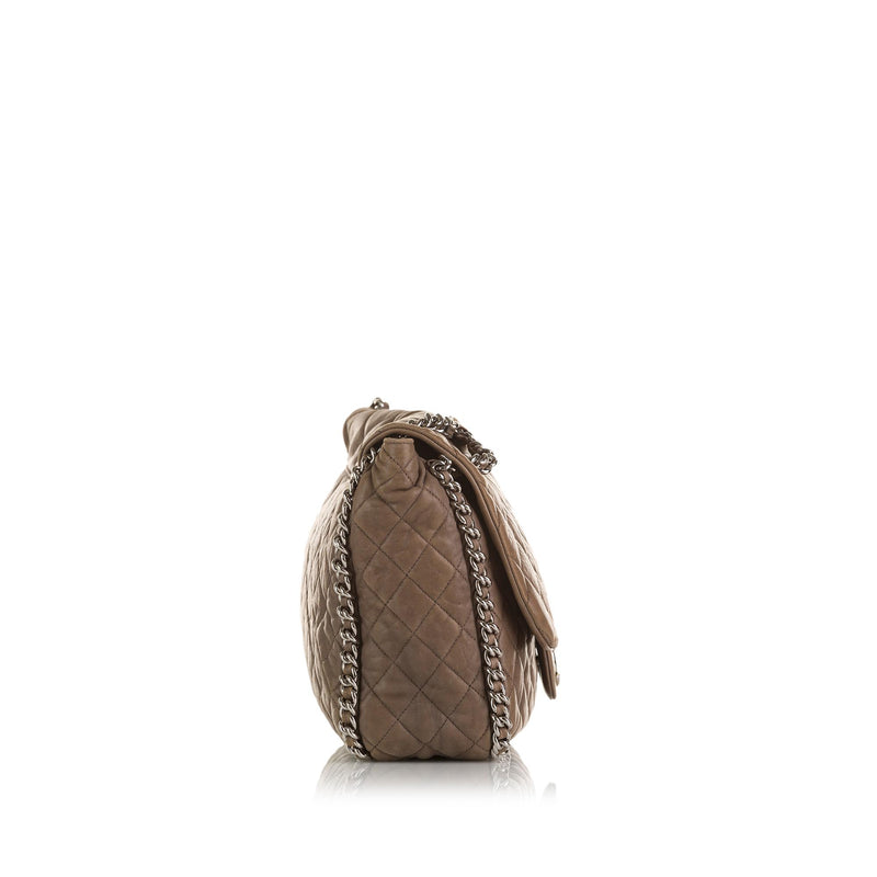 Chanel Small Lambskin Tricolor Single Flap (SHG-S9mL1J) – LuxeDH