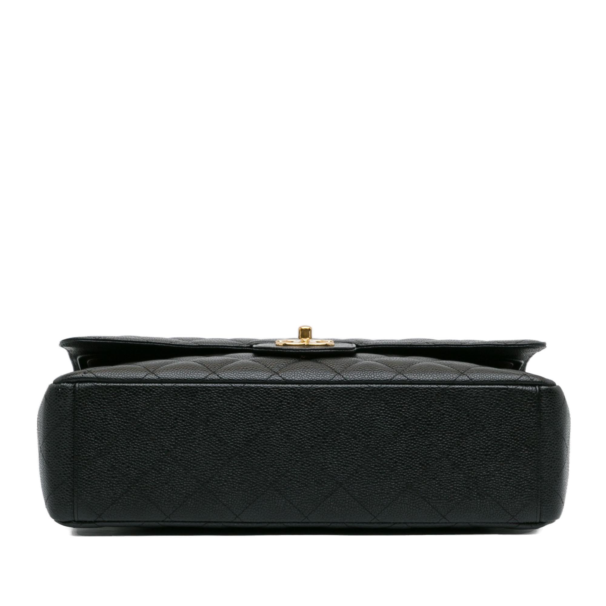 Chanel Maxi Classic Caviar Double Flap (SHG-LTyf3Q)