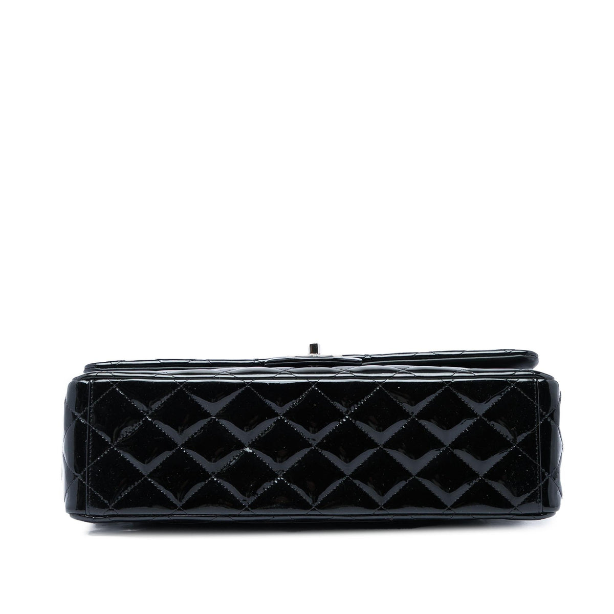 Chanel Maxi Classic Patent Double Flap