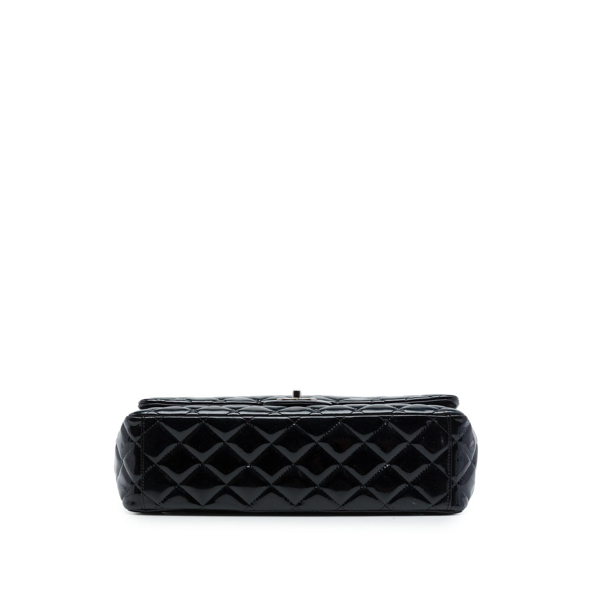 Chanel Maxi Classic Patent Double Flap