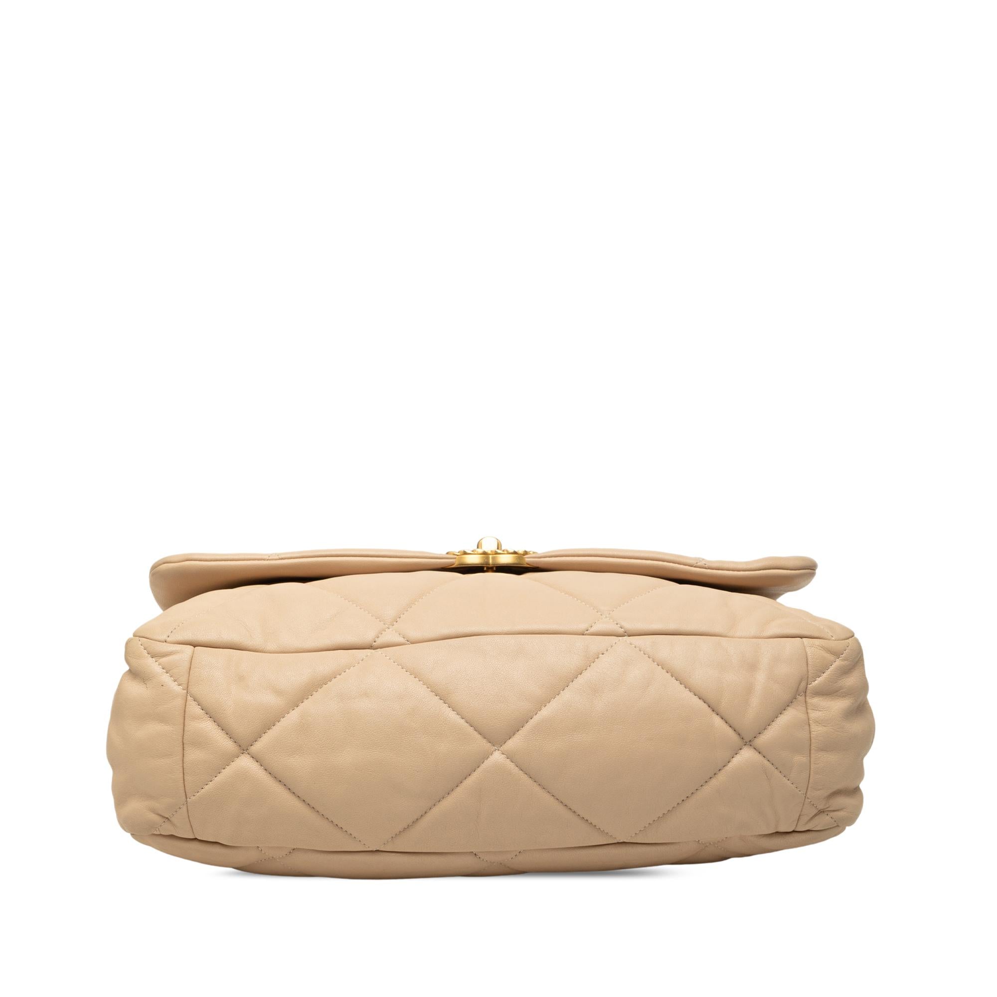 Chanel Maxi Lambskin 19 Flap
