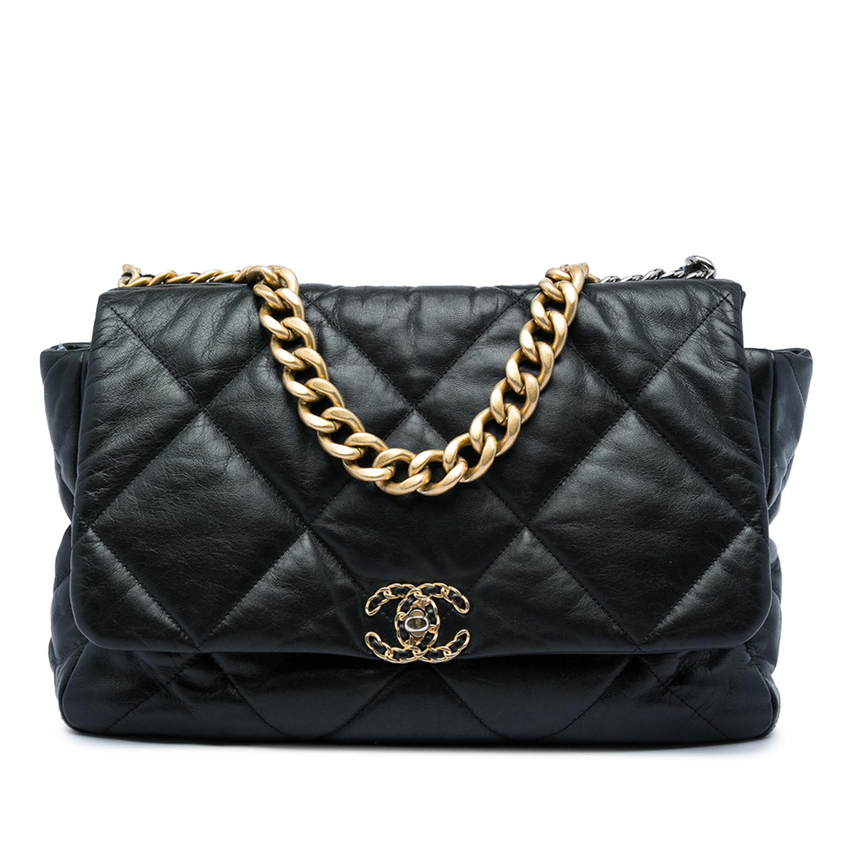 Chanel Maxi Lambskin 19 Flap