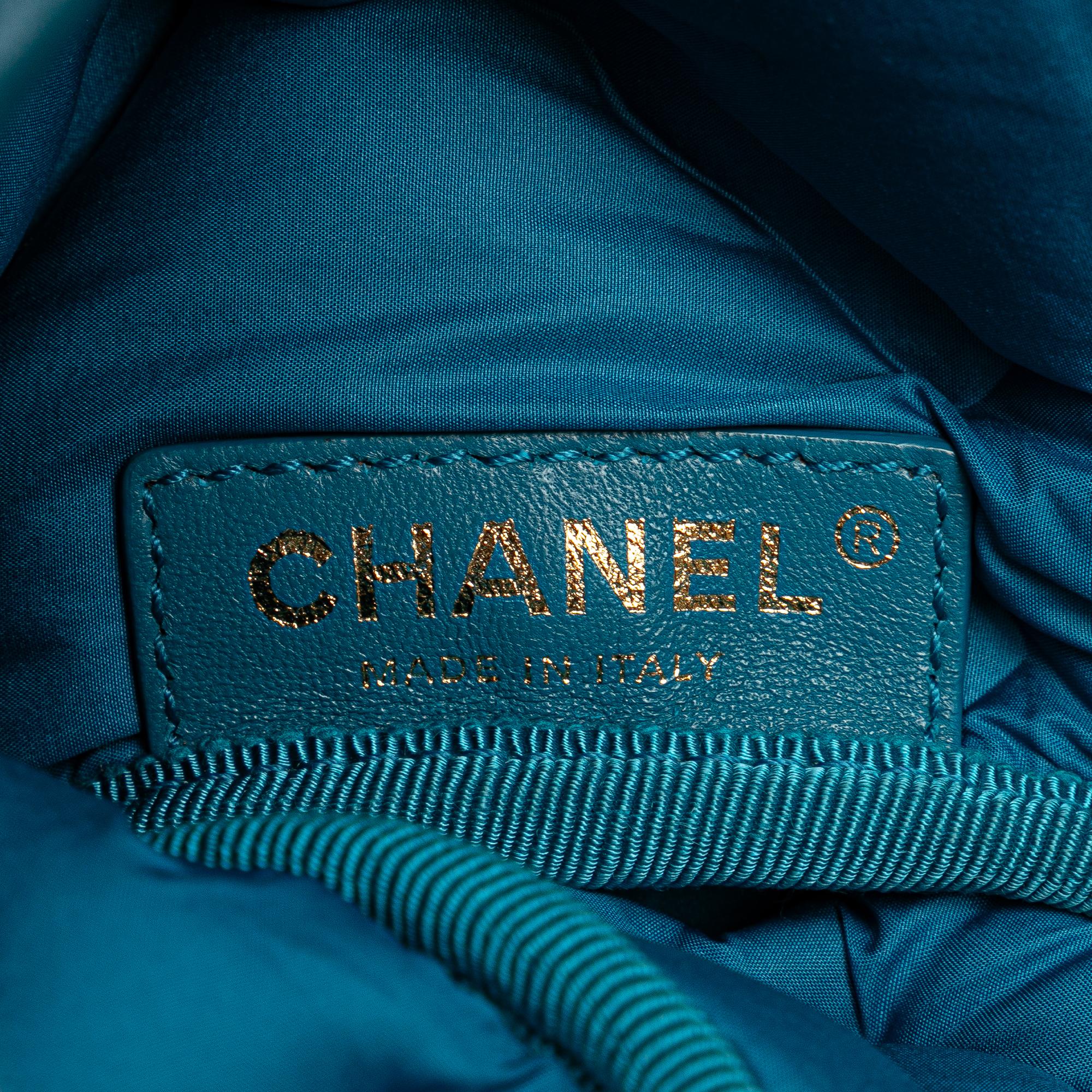 Chanel Maxi Tweed Chesterfield Single Flap (SHG-t8PRWy)
