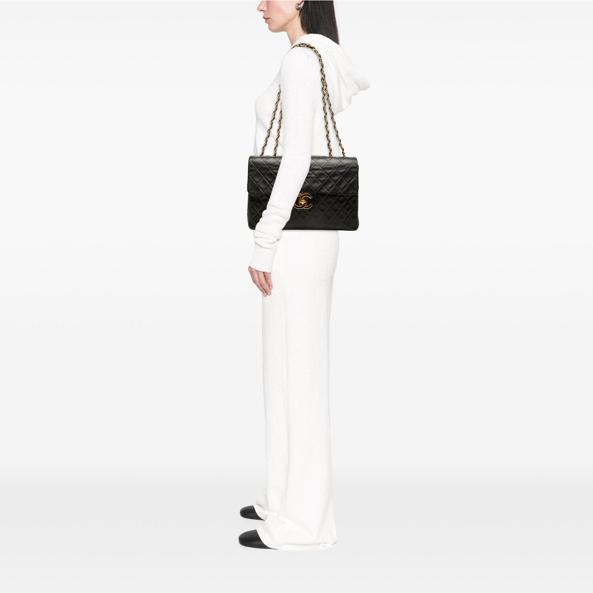 Chanel Maxi XL Classic Lambskin Single Flap