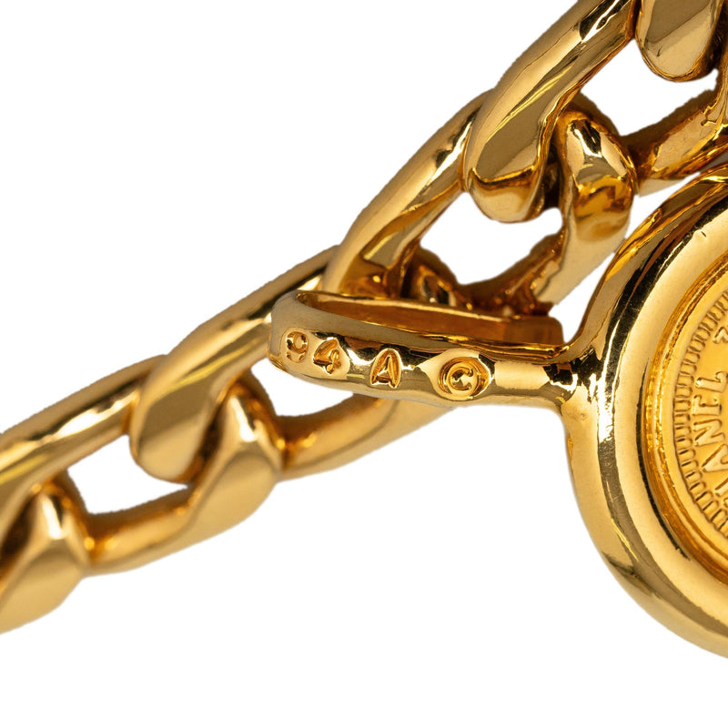 Chanel Medallion Chain-Link Belt - 34 / 86.00 (SHG-mFY9sa)