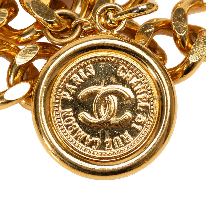 Chanel Medallion Chain-Link Belt - 36 / 92 (SHG-7gk2sc)
