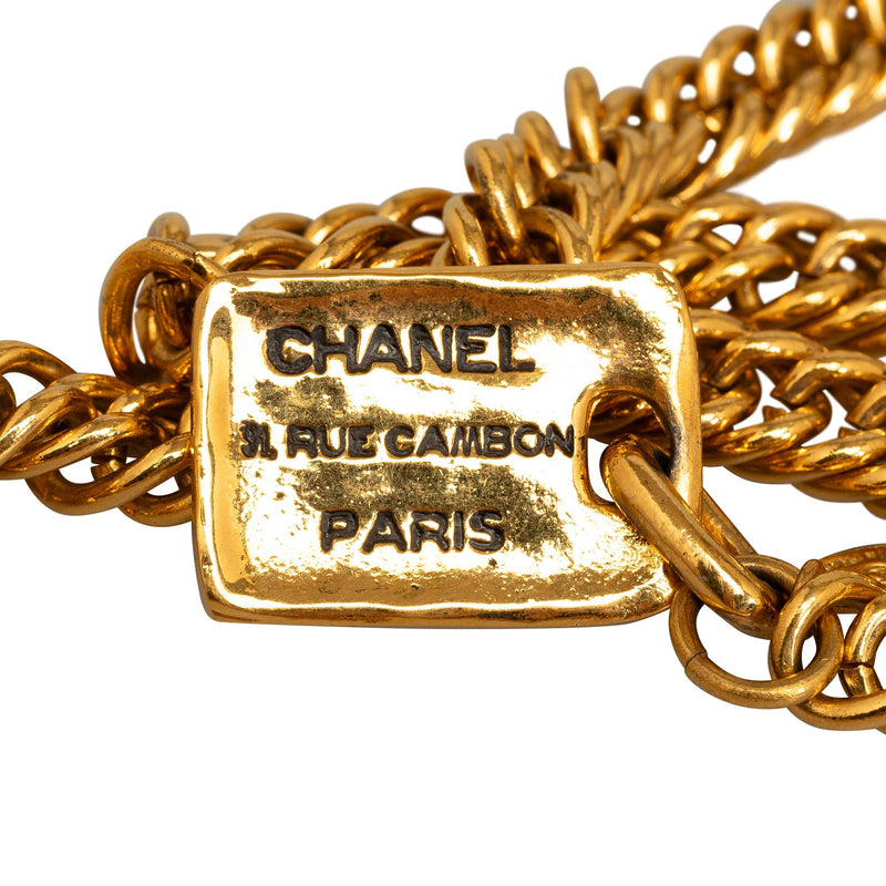 Chanel Medallion Chain-Link Belt - 39 / 100.00 (SHG-3ZLjwc)