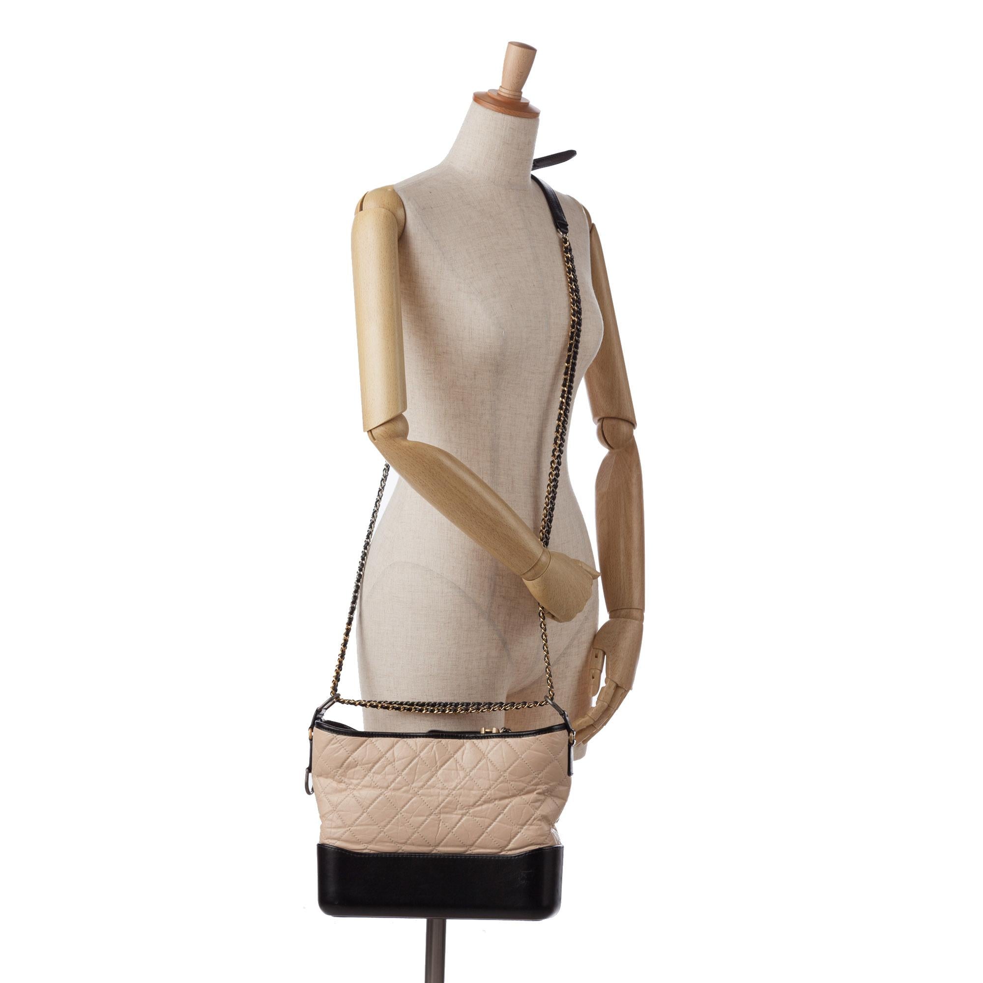 Chanel Medium Bicolor Lambskin Gabrielle Crossbody (SHG-cytUgB)