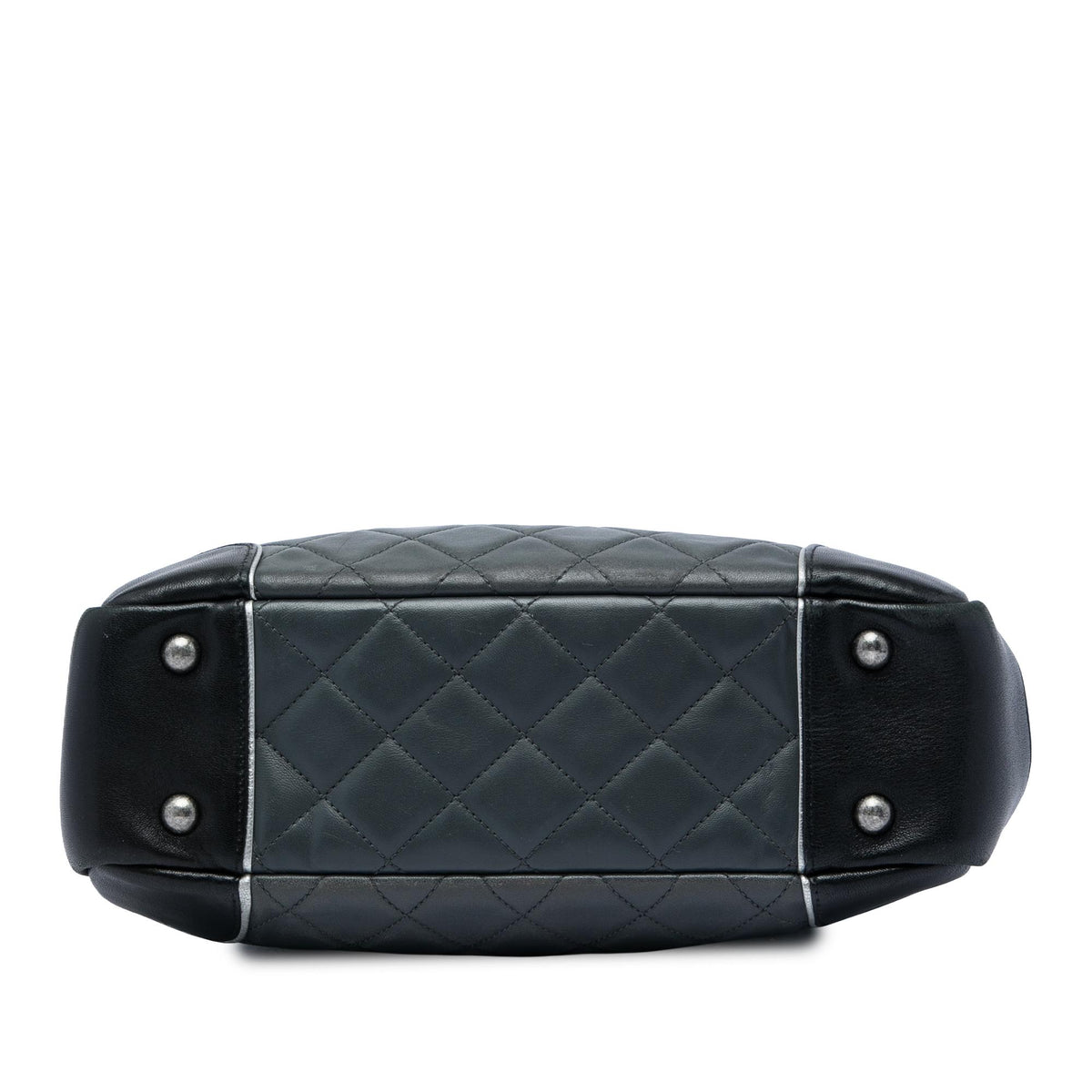 Chanel Medium CC Bicolor Quilted Calfskin Chain Camera Bag