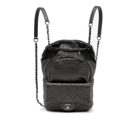 Chanel Medium CC Lambskin Drawstring Flap Backpack (SHG-rggGda) – LuxeDH
