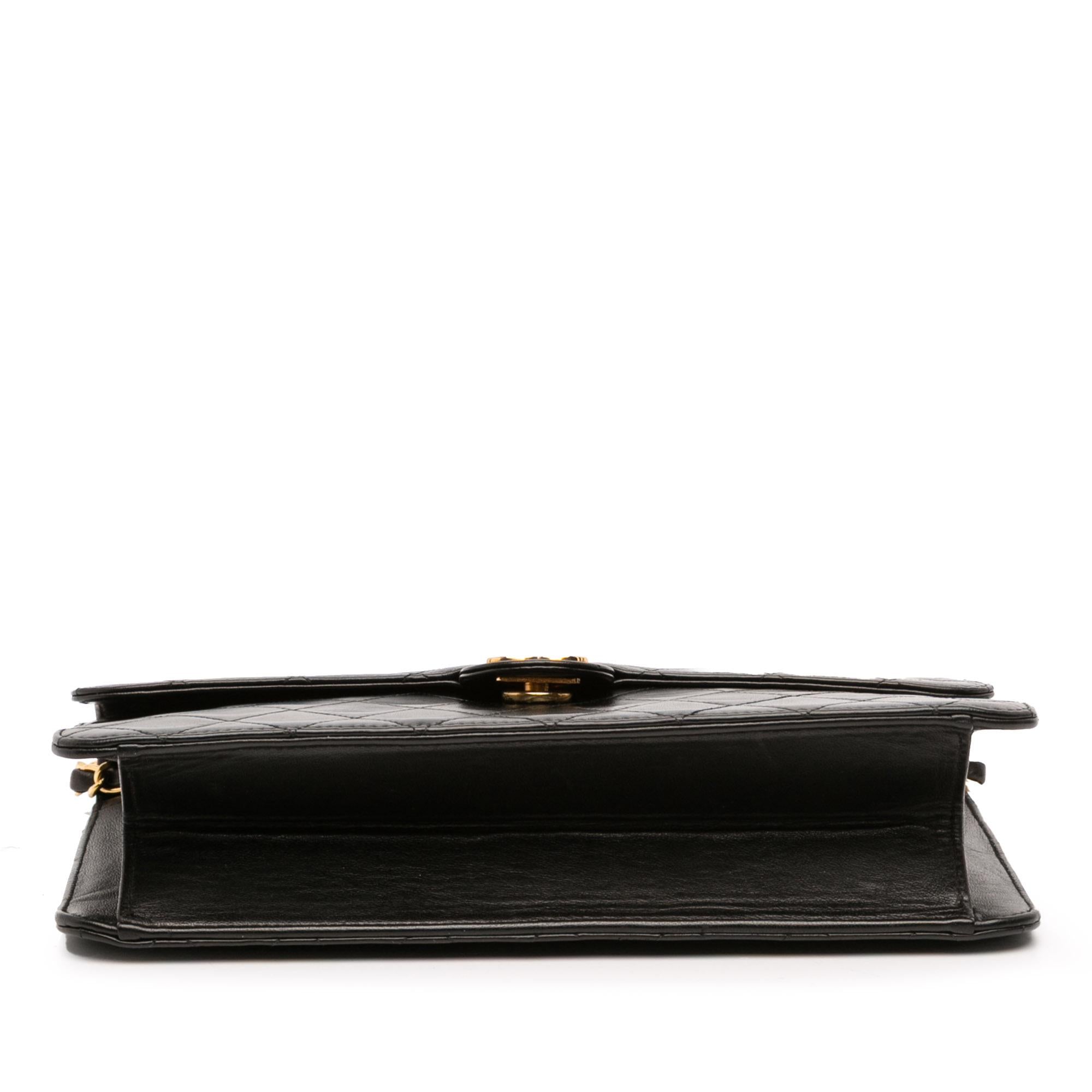 Chanel Medium CC Quilted Lambskin Single Flap